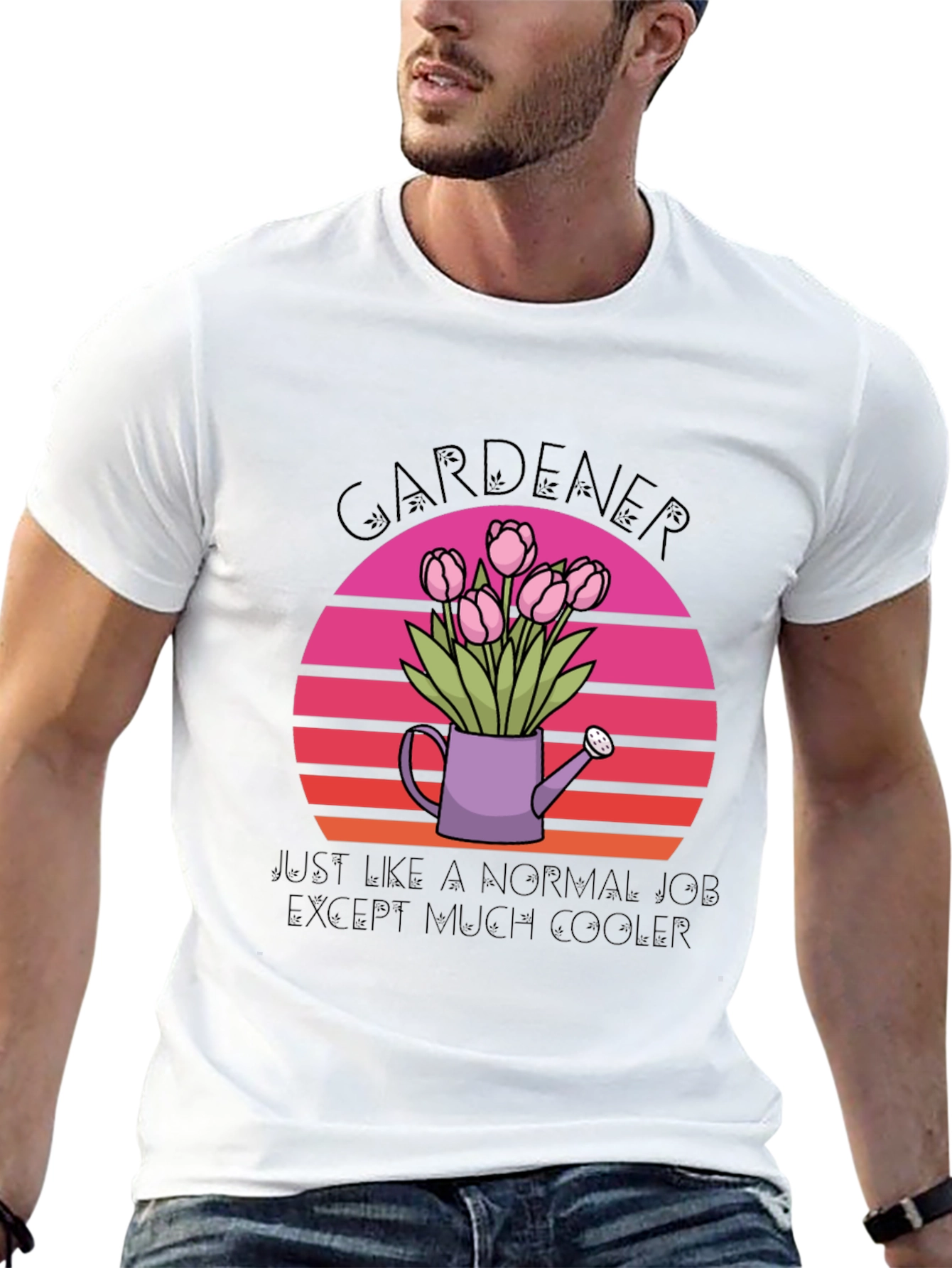Gardener Cool Job T-Shirt
