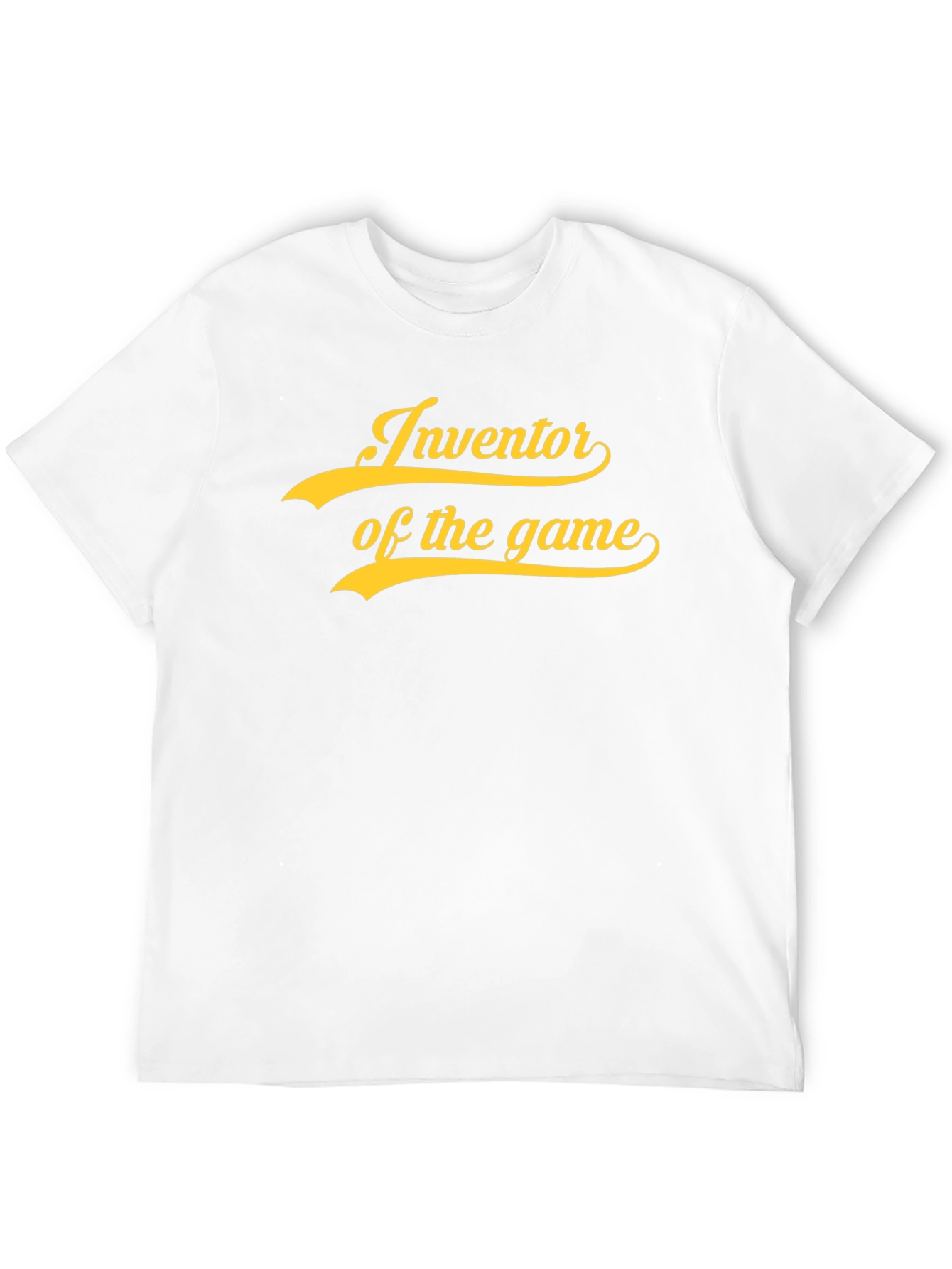 Inventor of the Game Black Graphic Tee