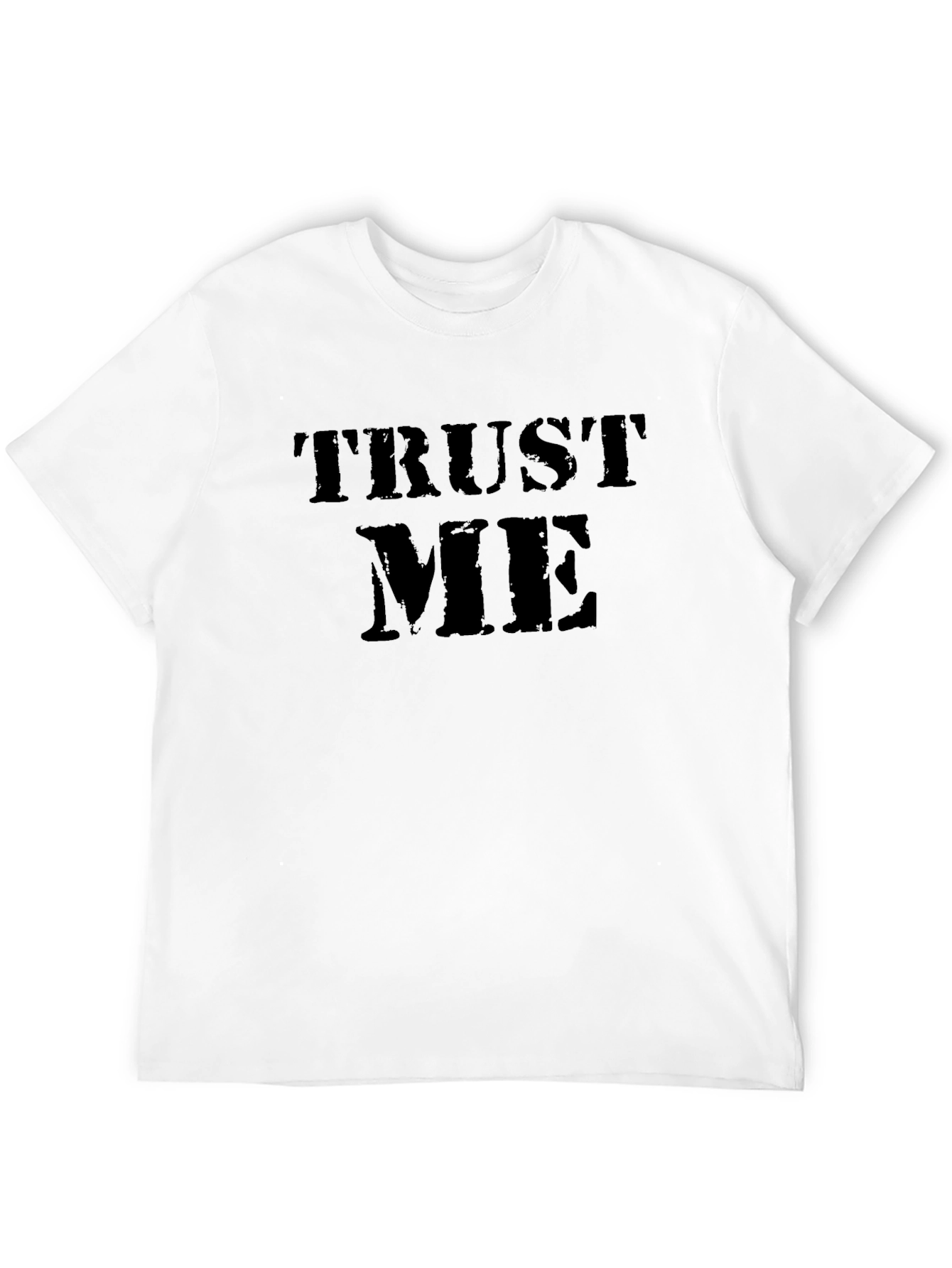 Trust Me Graphic T-Shirt - Classic Black Tee