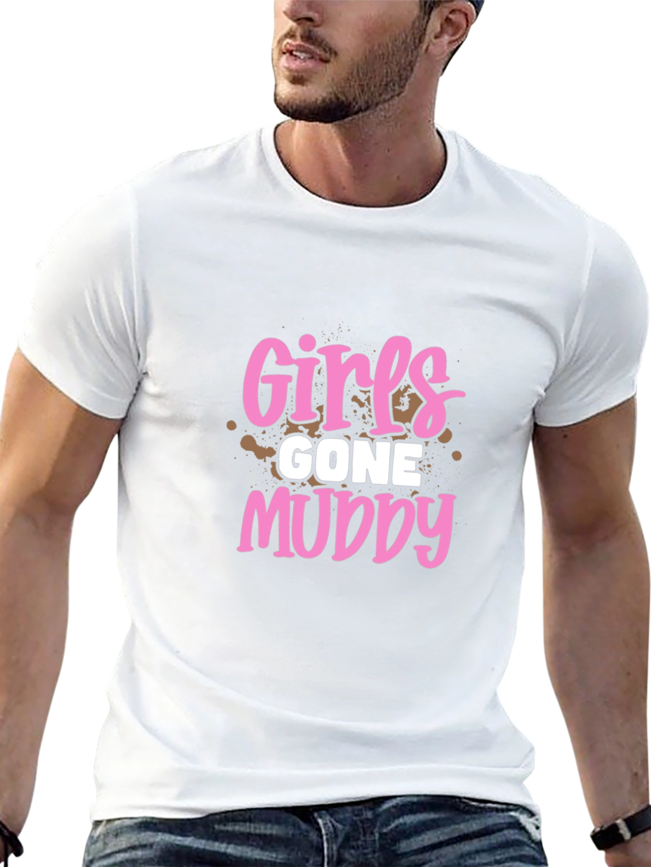 Girls Gone Muddy Black T-Shirt