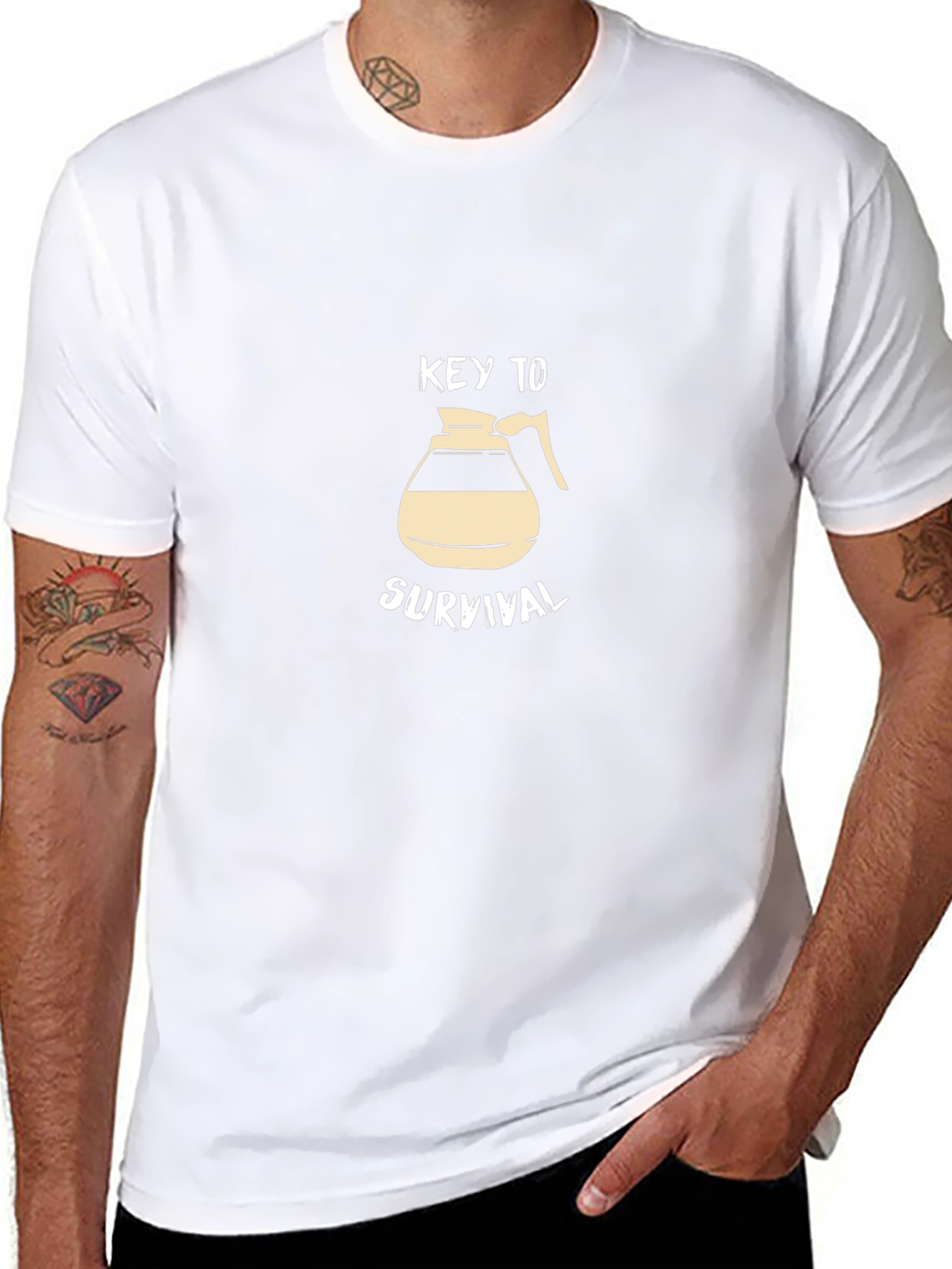 Coffee: Key to Survival Graphic Tee