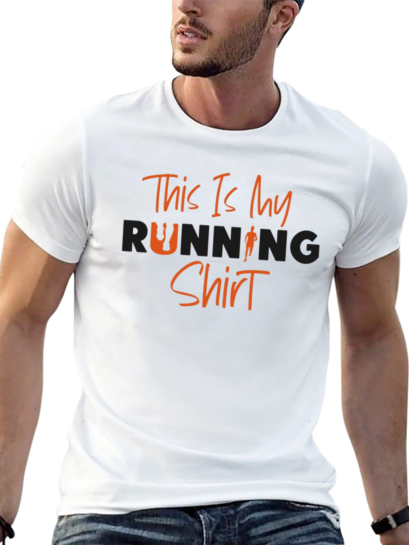 This Is My Running Shirt - Graphic Tee