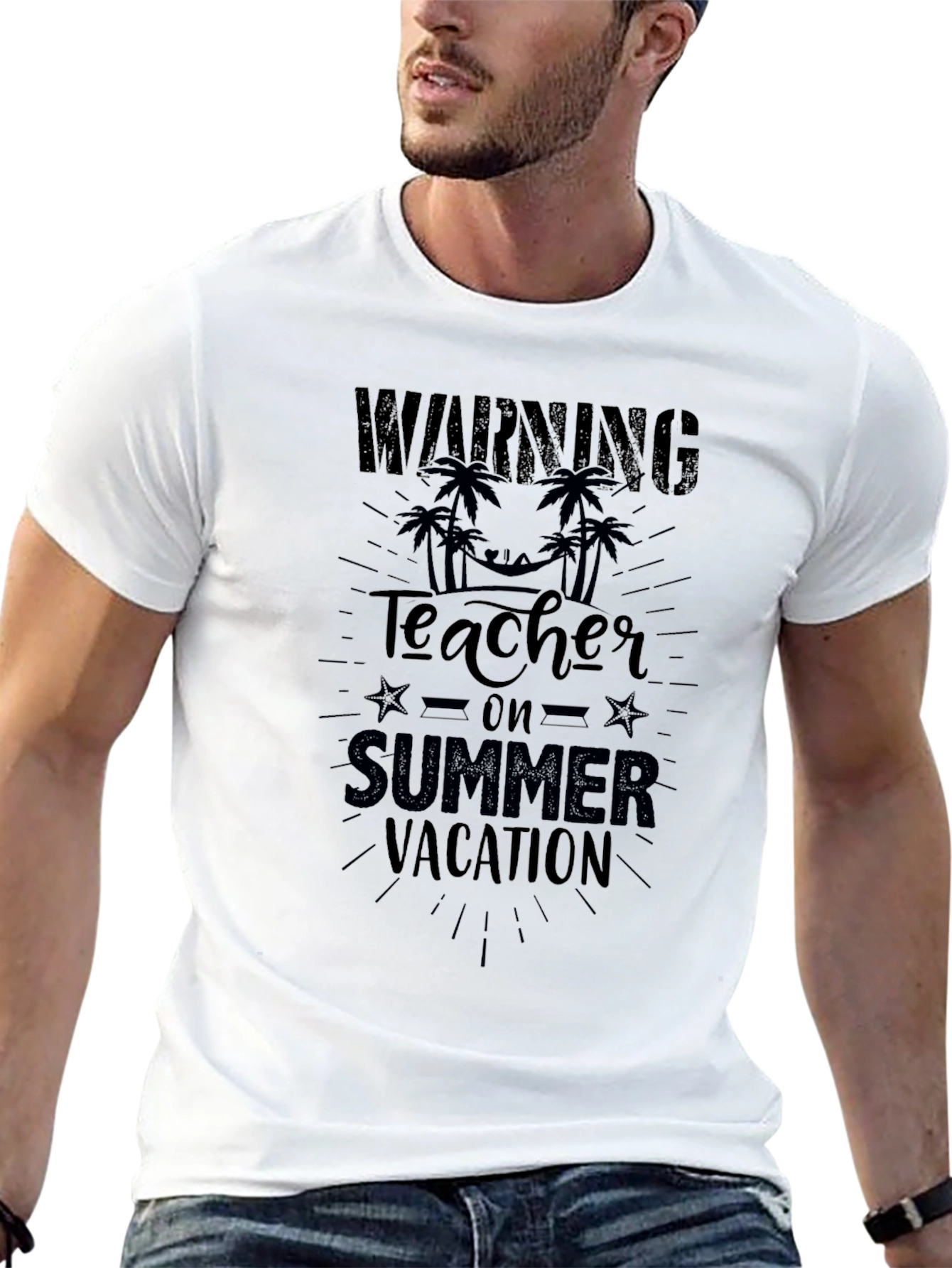 Teacher Summer Vacation Graphic Tee
