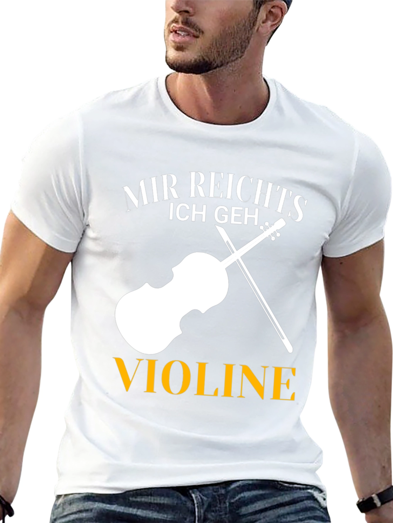 Violin Lover T-Shirt - Mir Reichts Ich Geh