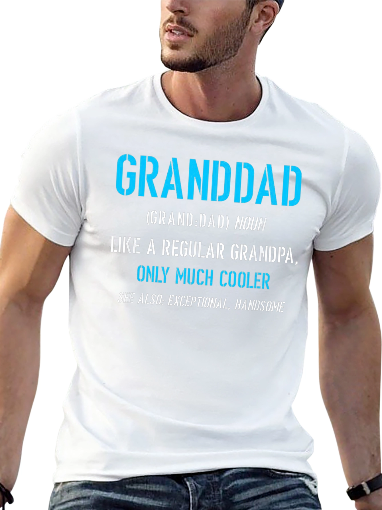 Granddad Definition T-Shirt - Cool Grandpa Tee
