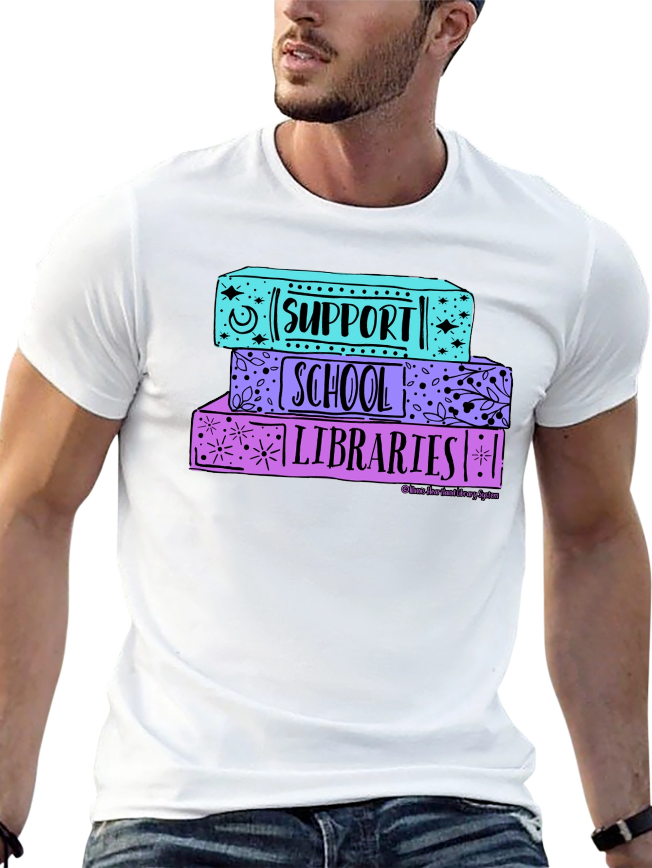Support School Libraries T-Shirt