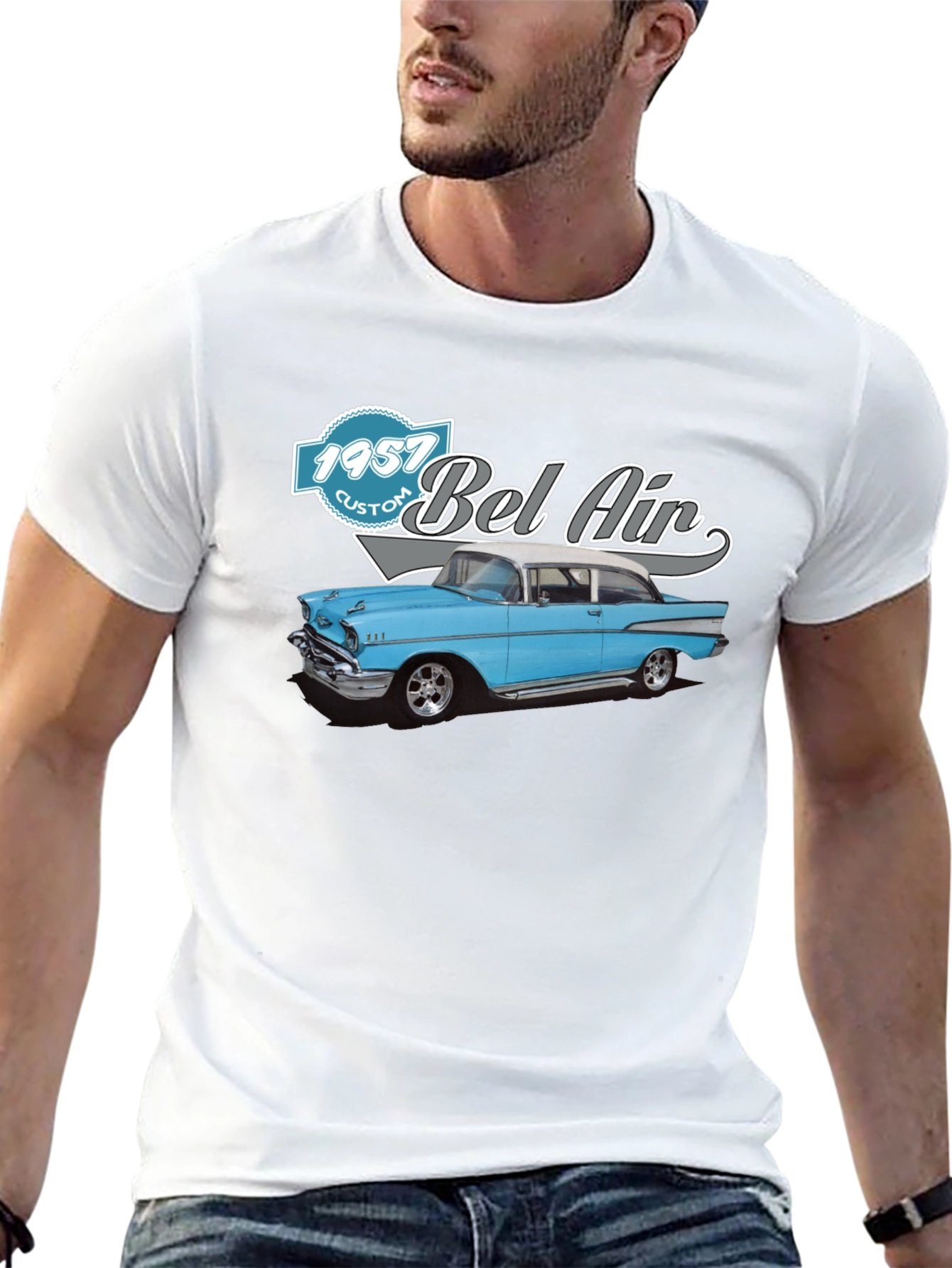 1957 Bel Air Custom T-Shirt - Classic Car Tee