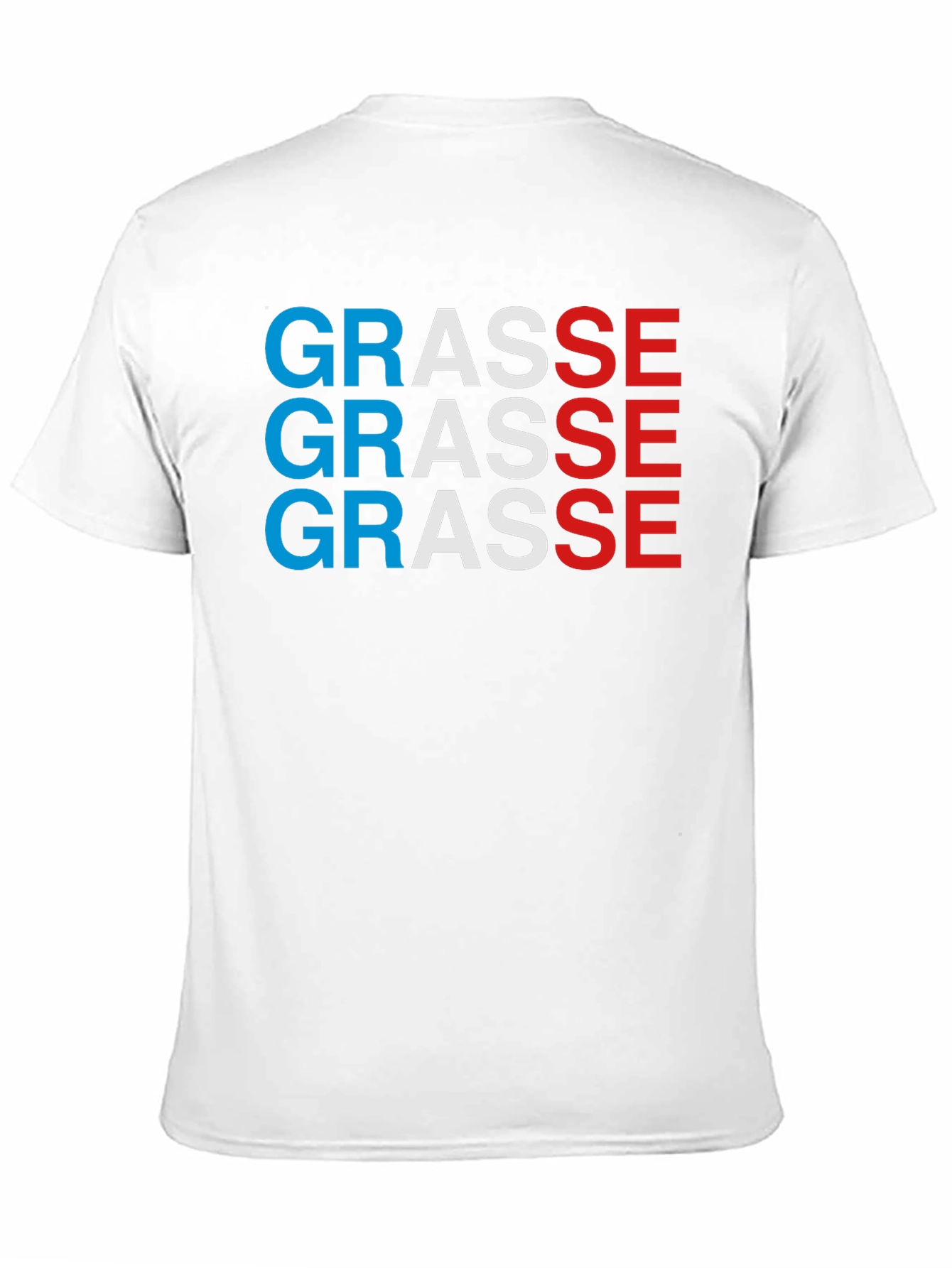 GRASSE Word Art T-Shirt - Stylish Graphic Tee