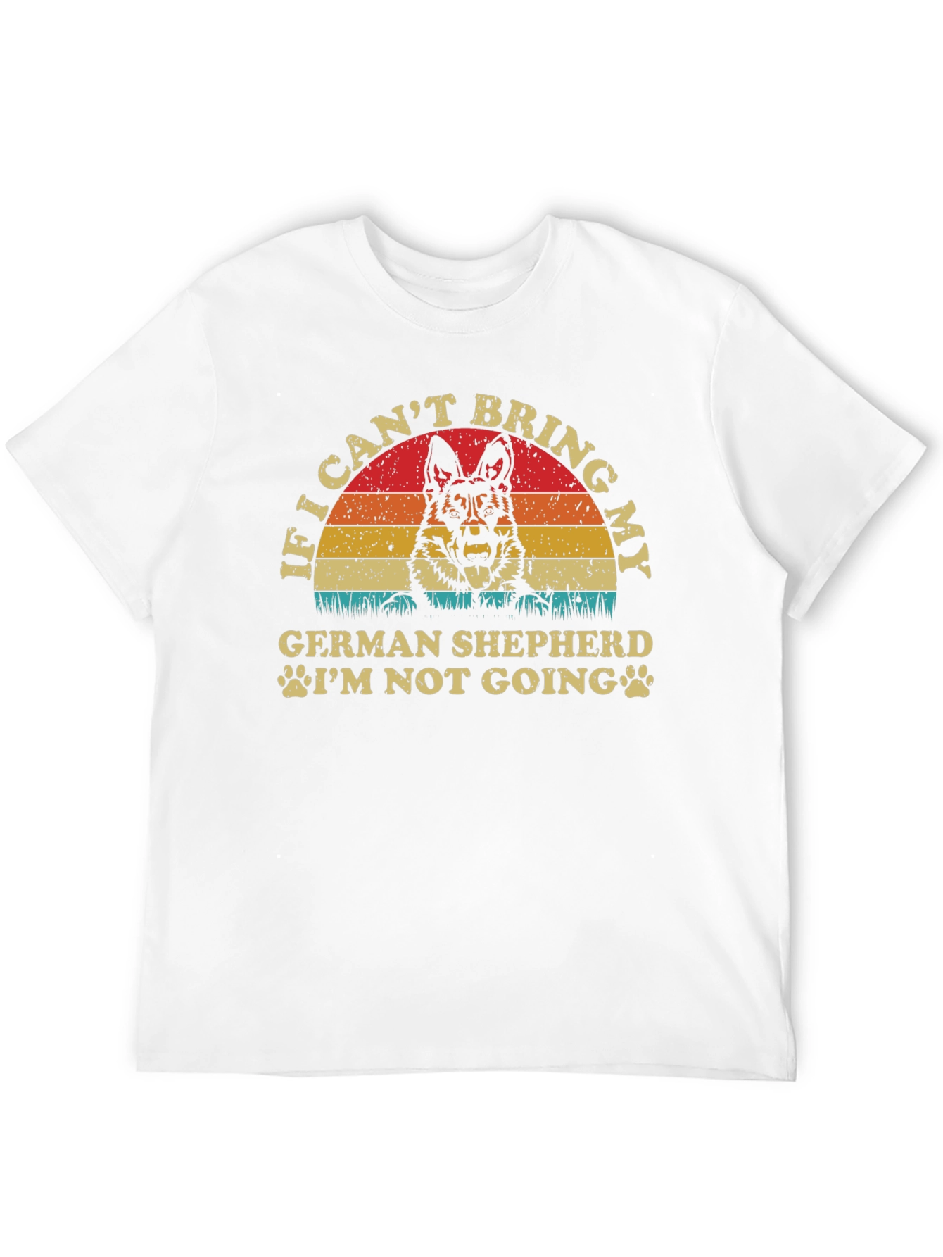 German Shepherd Graphic Tee - Dog Lover T-Shirt