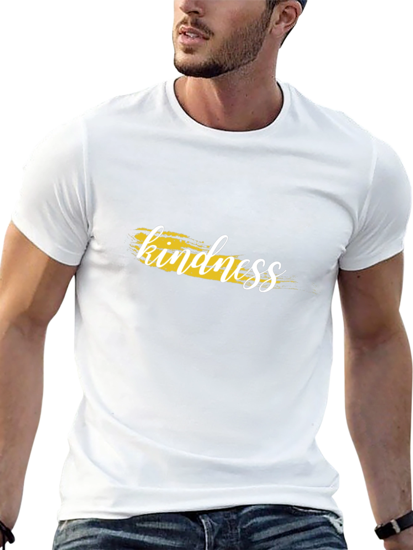 Kindness Graphic T-Shirt - Soft Black Tee