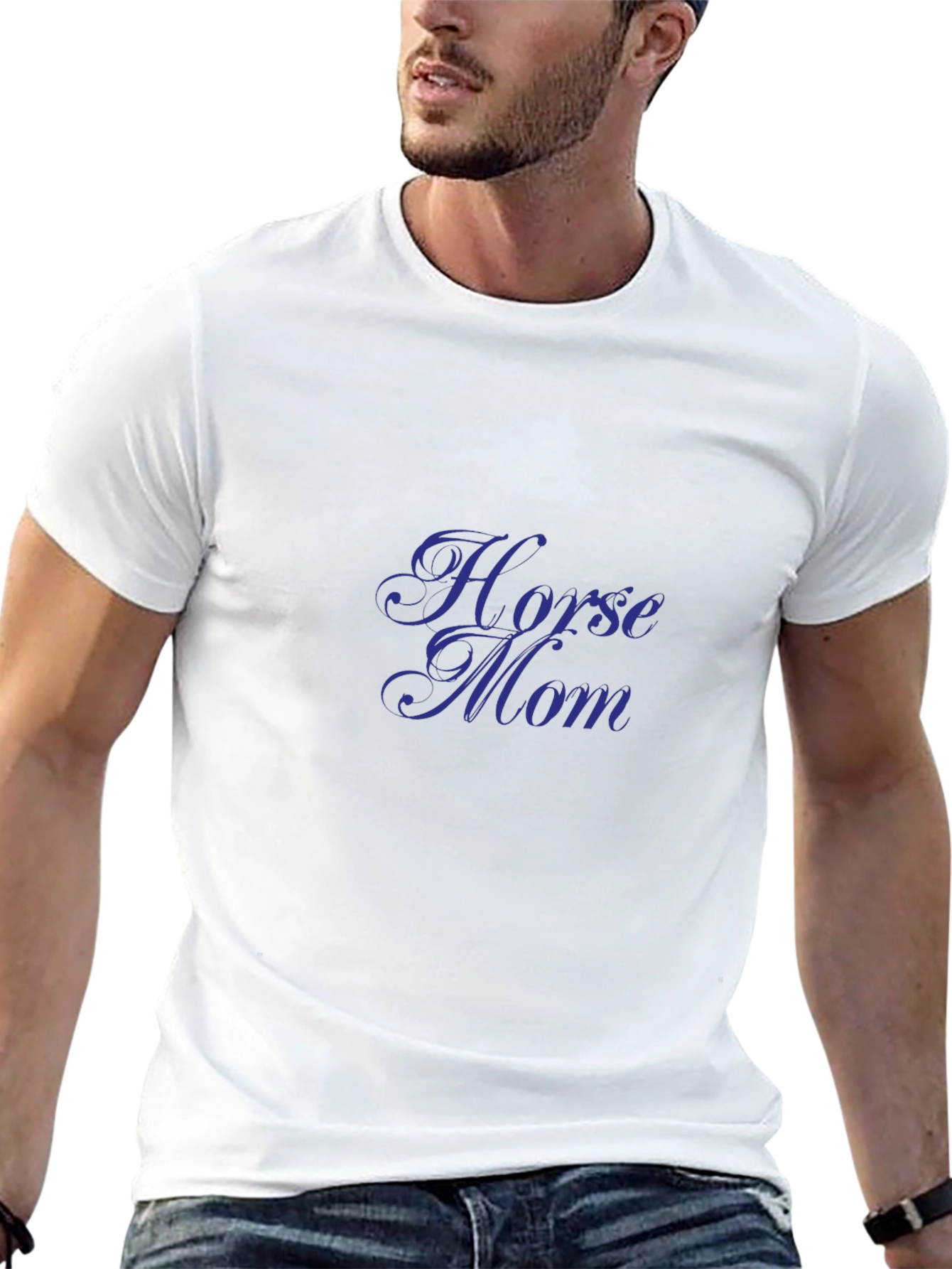 Horse Mom T-Shirt - Novelty Graphic Tee