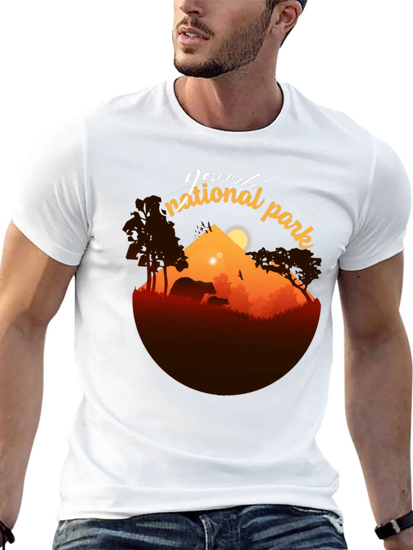 Yosemite National Park Graphic Tee