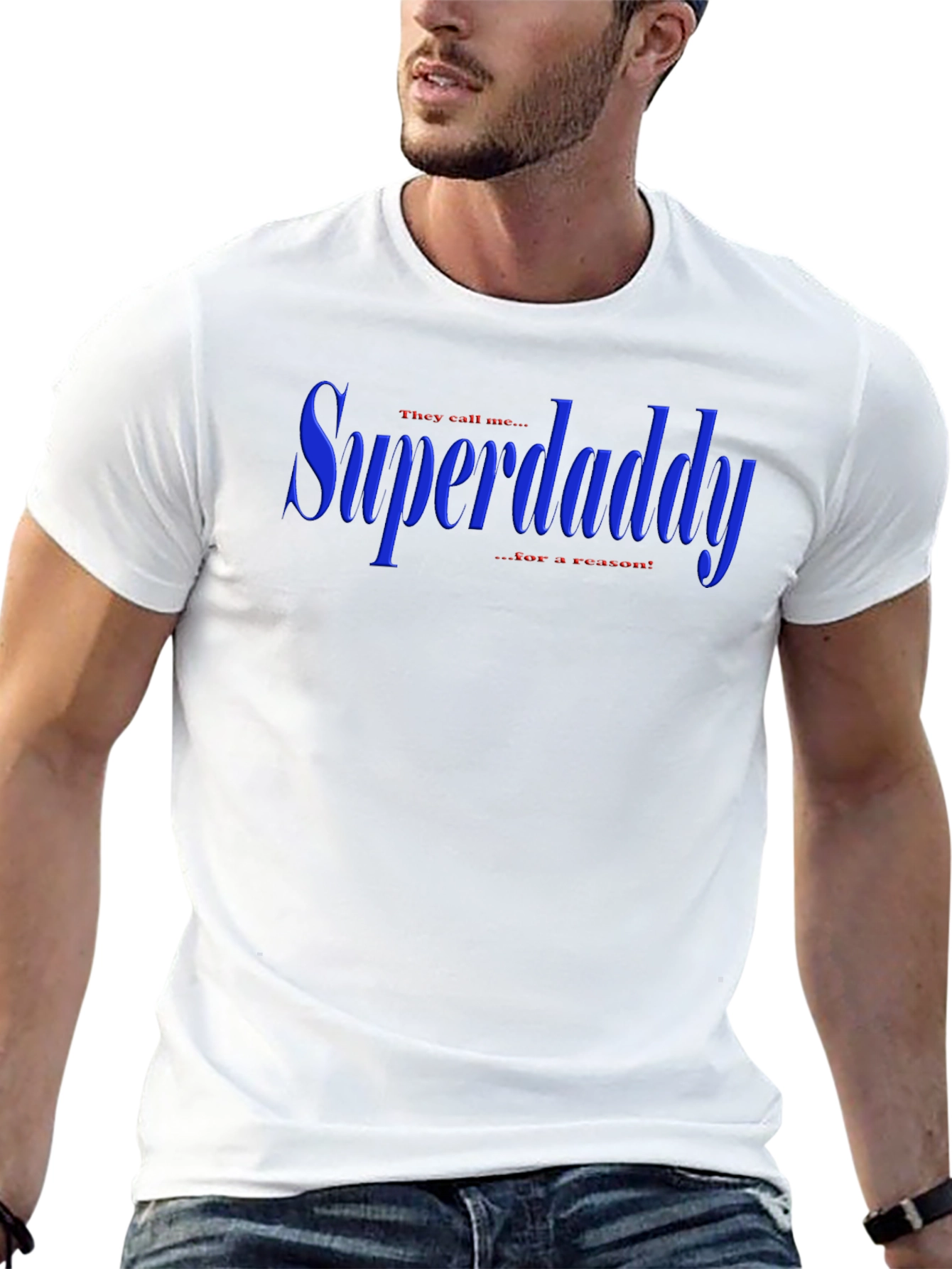 Superdaddy T-Shirt - Stylish Dad Tee