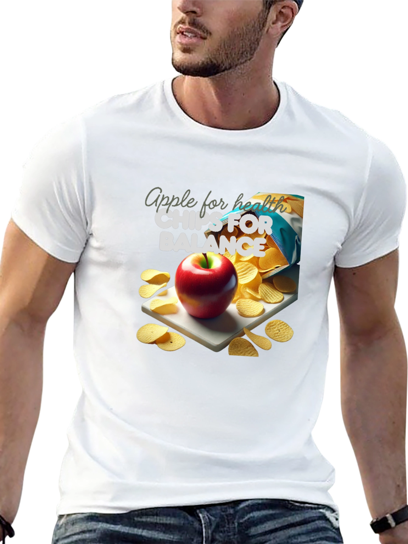 Apple Chips Balance T-Shirt