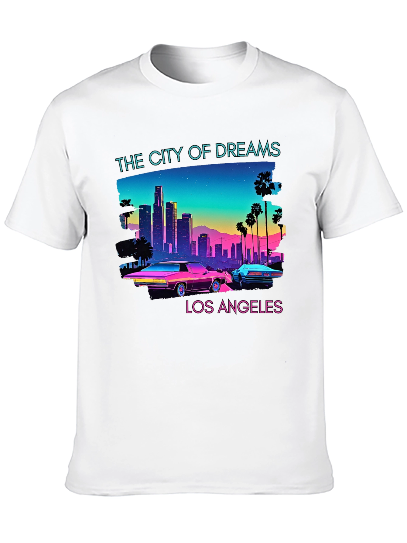 Retro Los Angeles Graphic T-Shirt