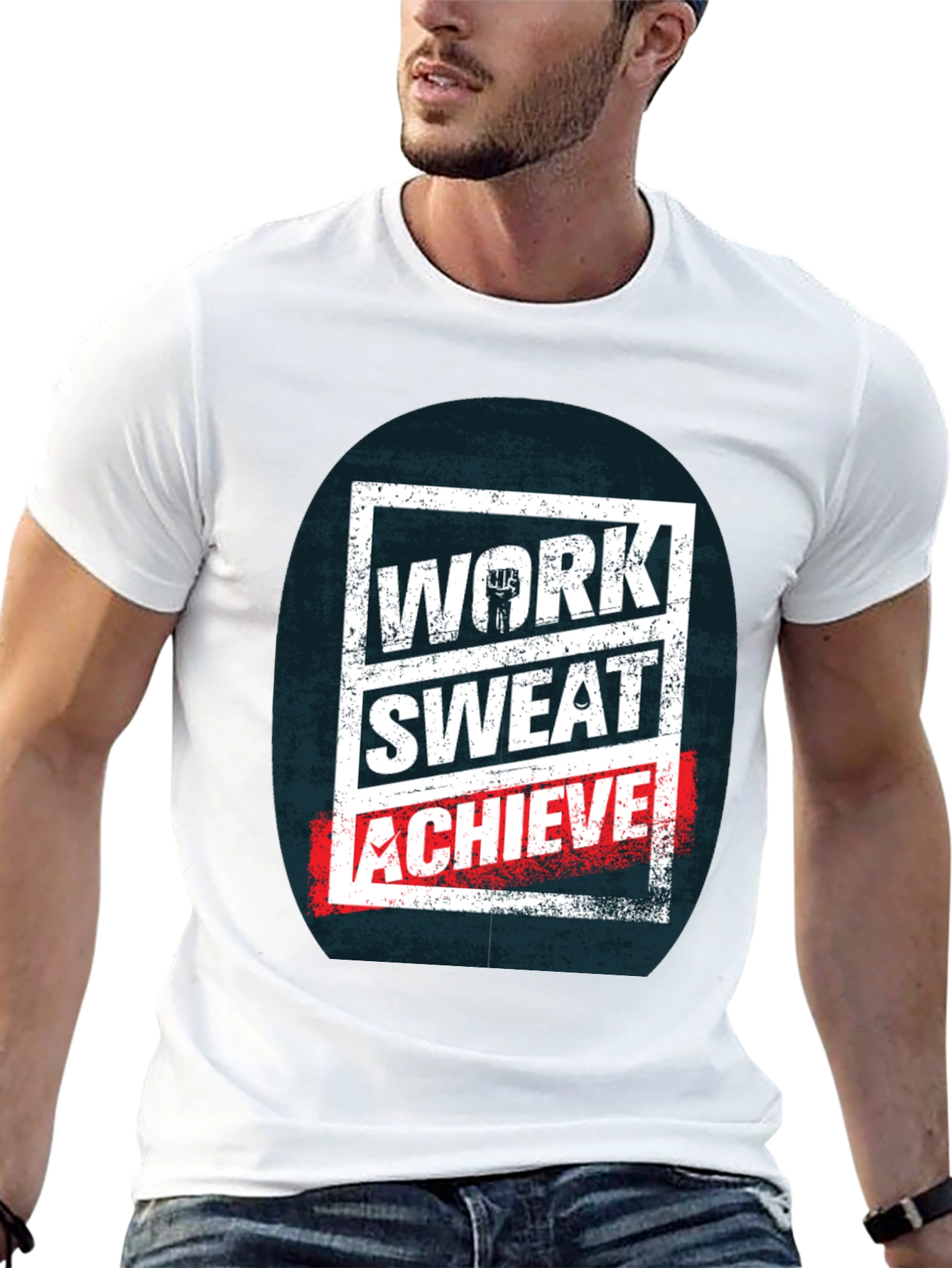Work Sweat Achieve Graphic Tee