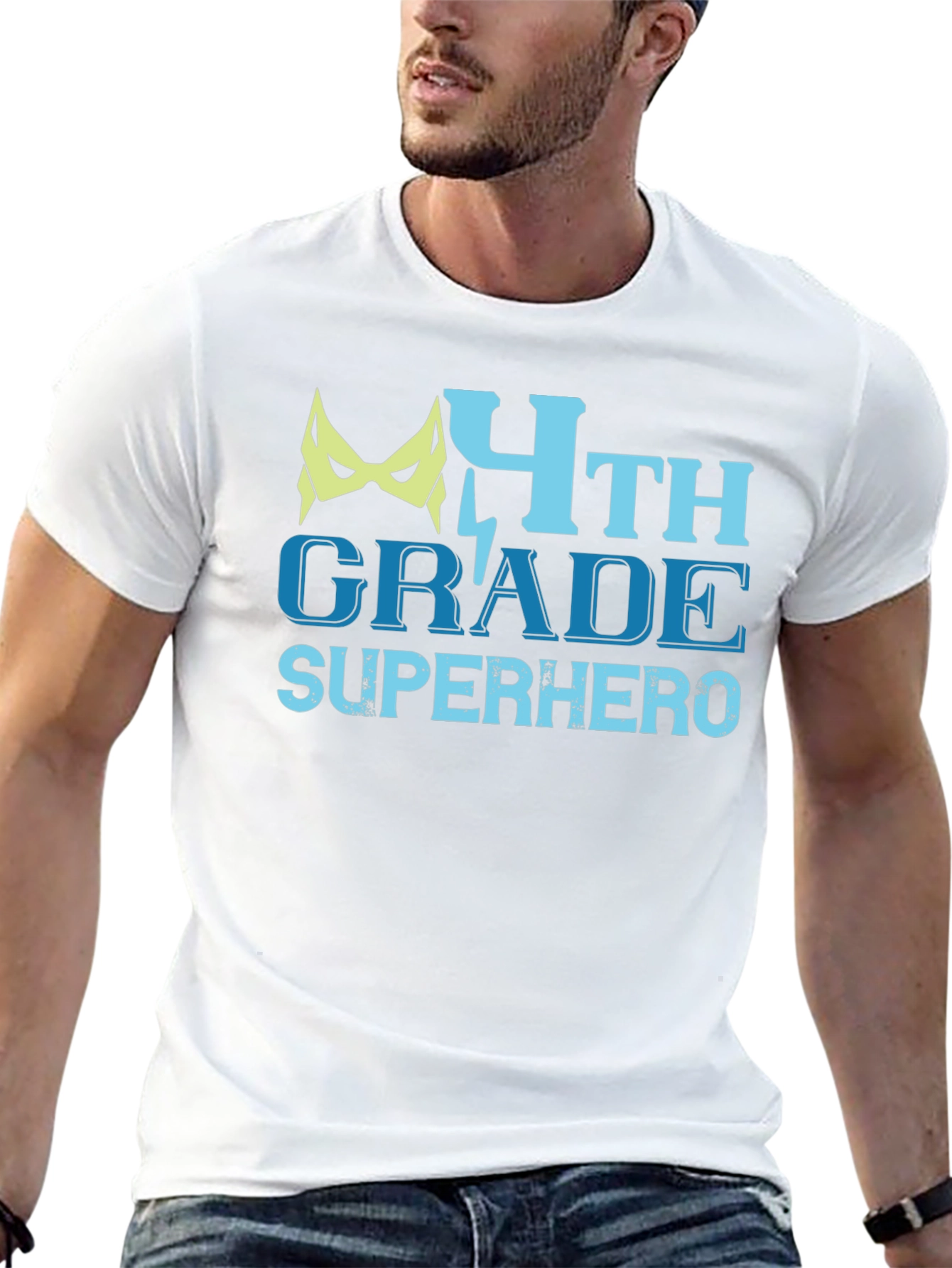 4th Grade Superhero T-Shirt