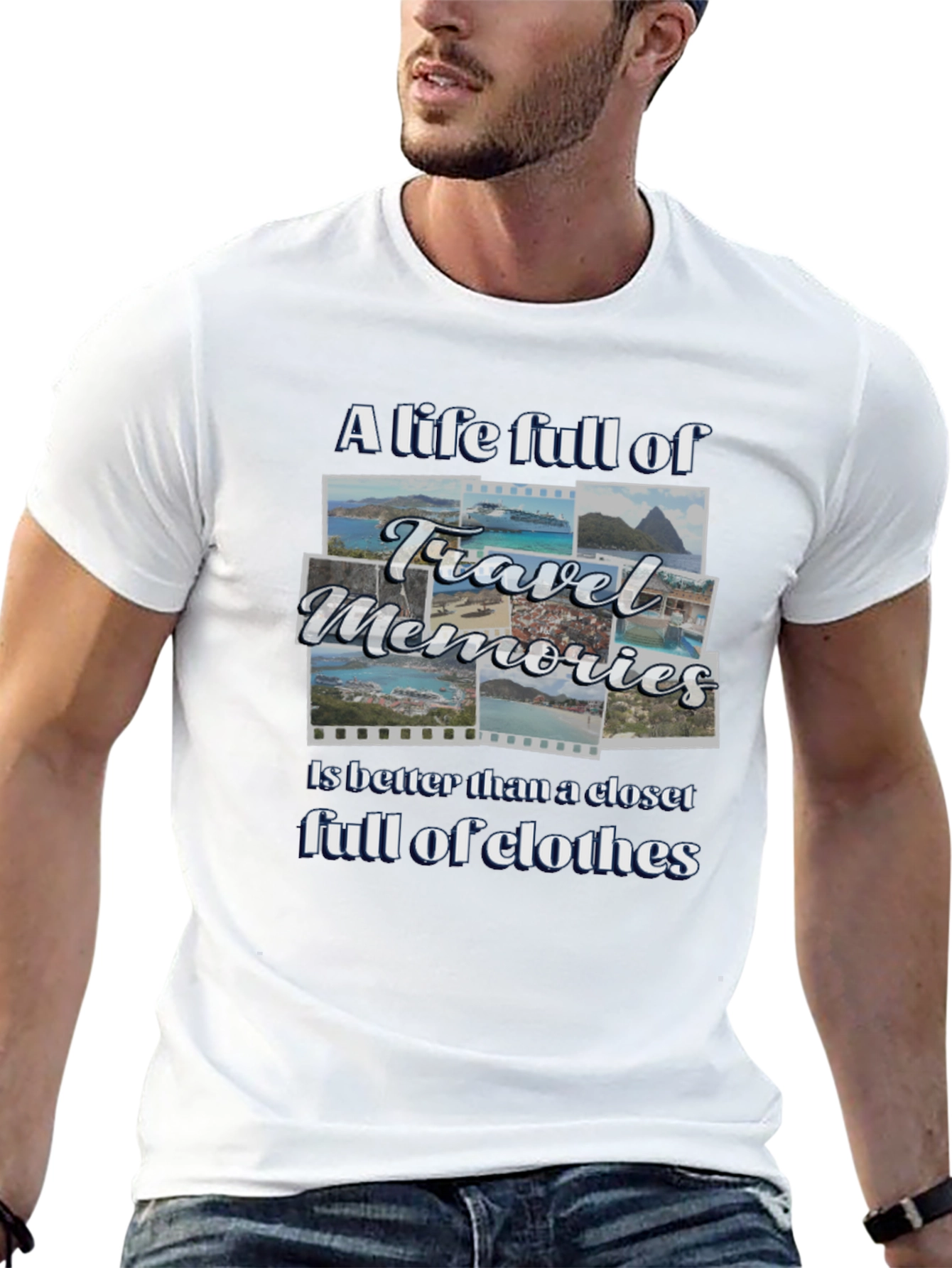 Travel Memories T-Shirt: A Life Full of Adventure