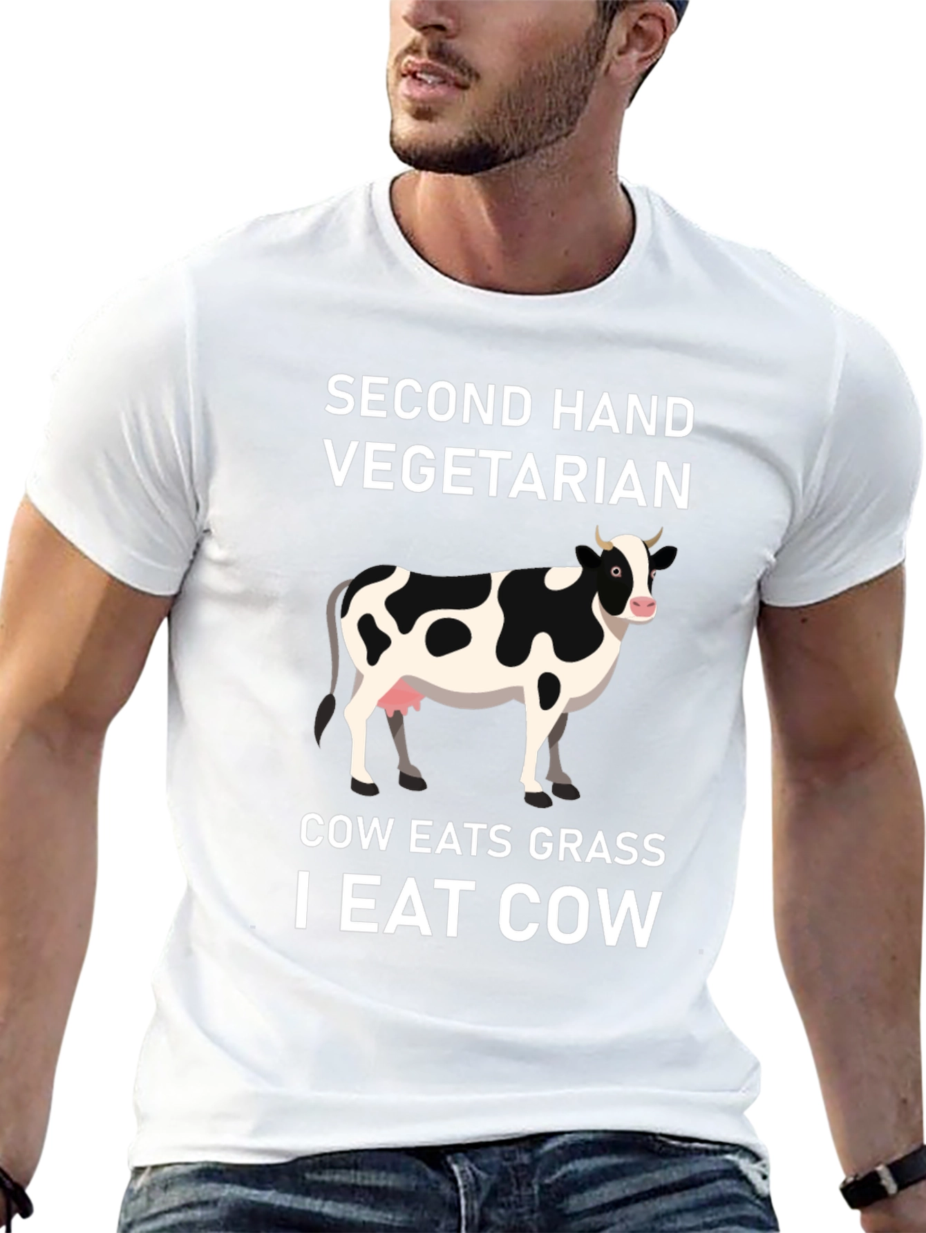 Second Hand Vegetarian T-Shirt