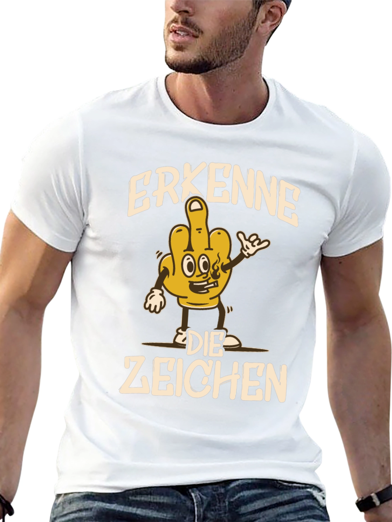 Erkenne Die Zeichen Graphic Tee