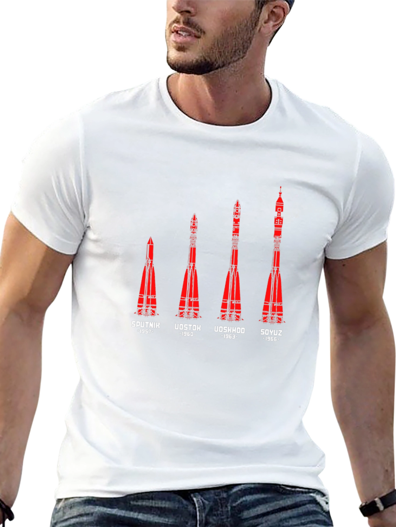 Rocket Evolution T-Shirt - Space History Tee