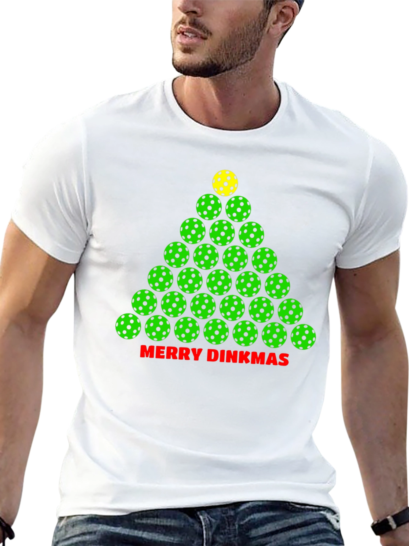Merry Dinkmas Pickleball T-Shirt