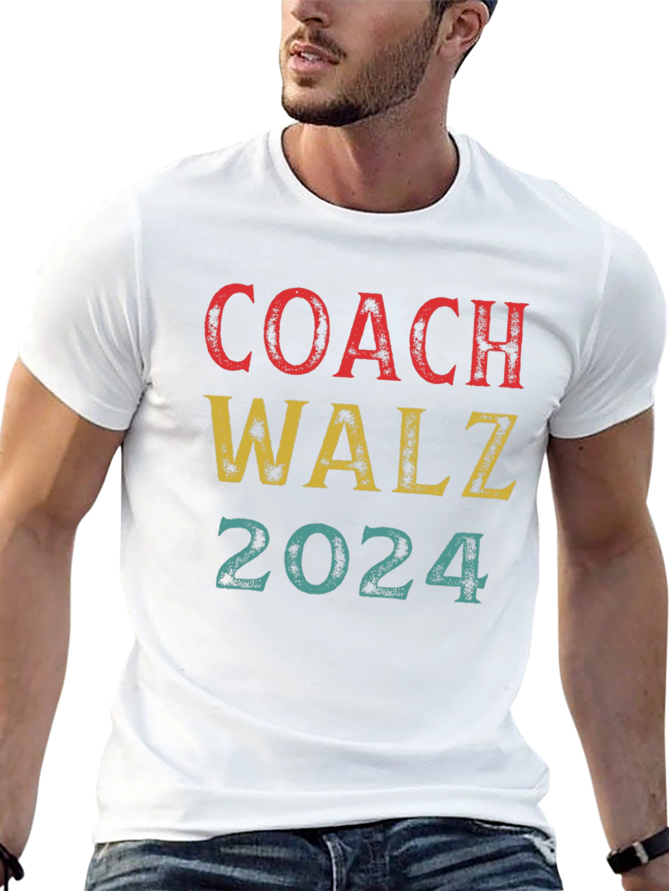 Coach Walz 2024 Graphic T-Shirt