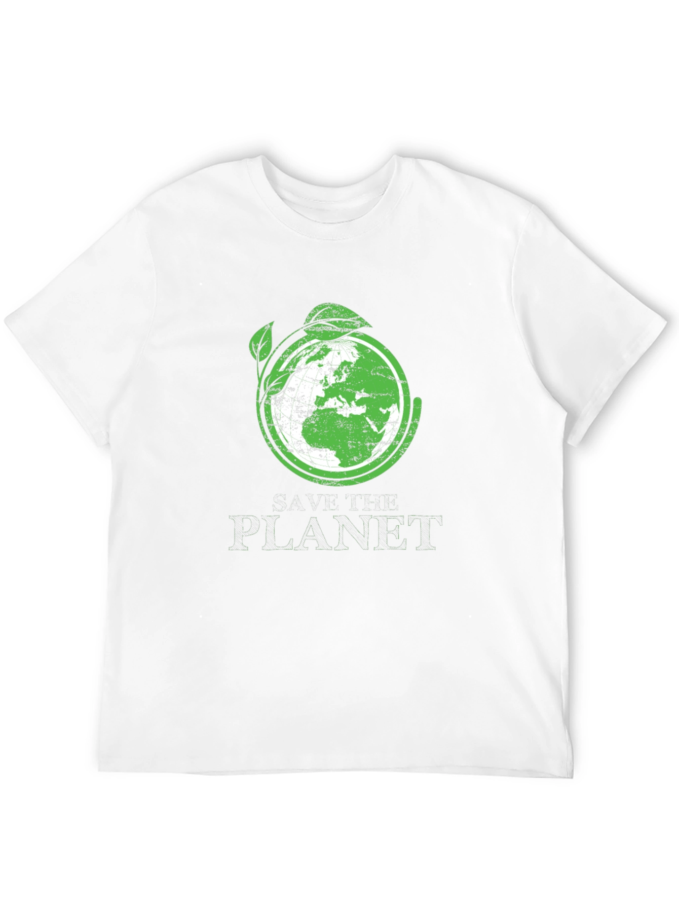 Planet Earth Green Graphic T-Shirt