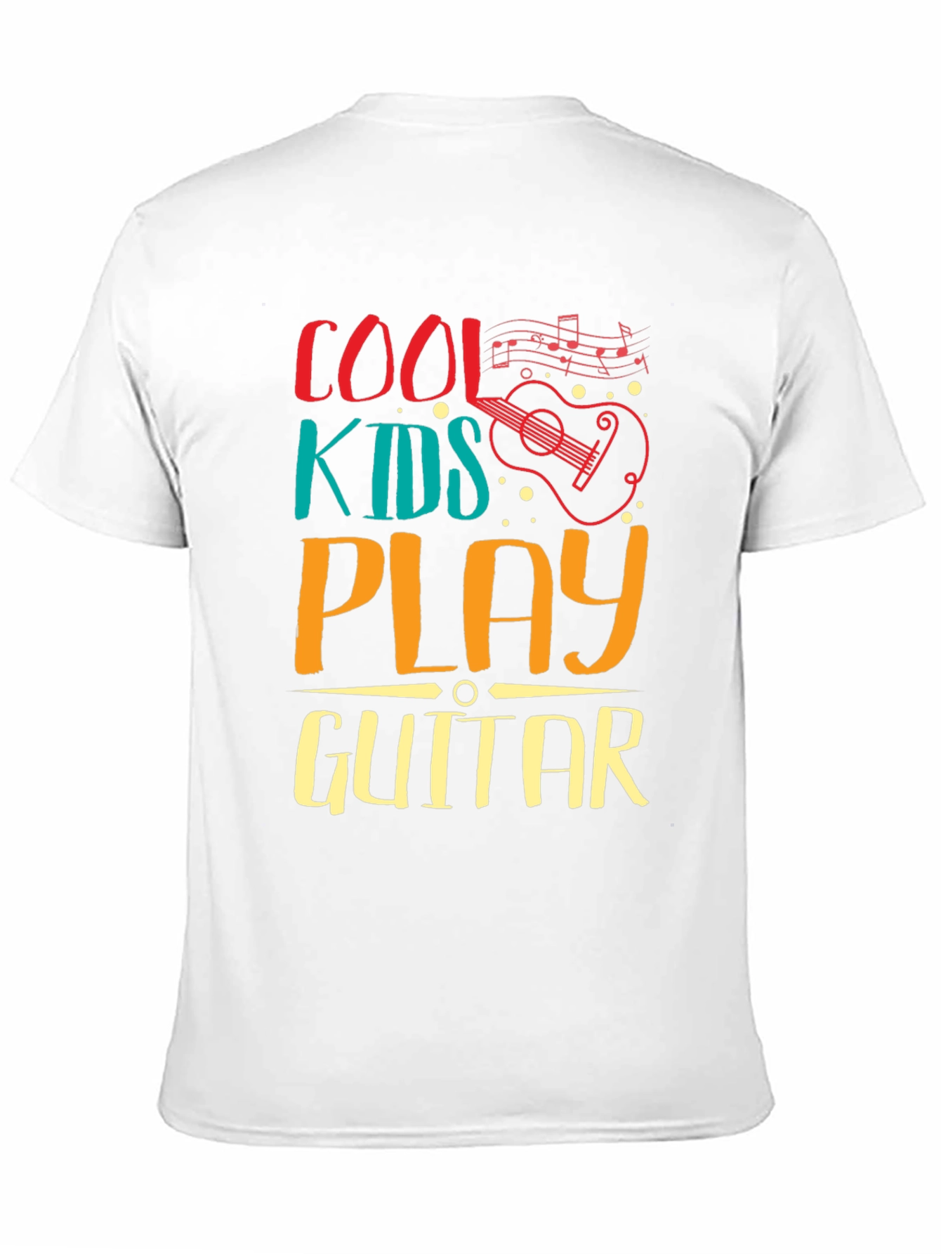 Cool Kids Play Guitar Graphic Tee