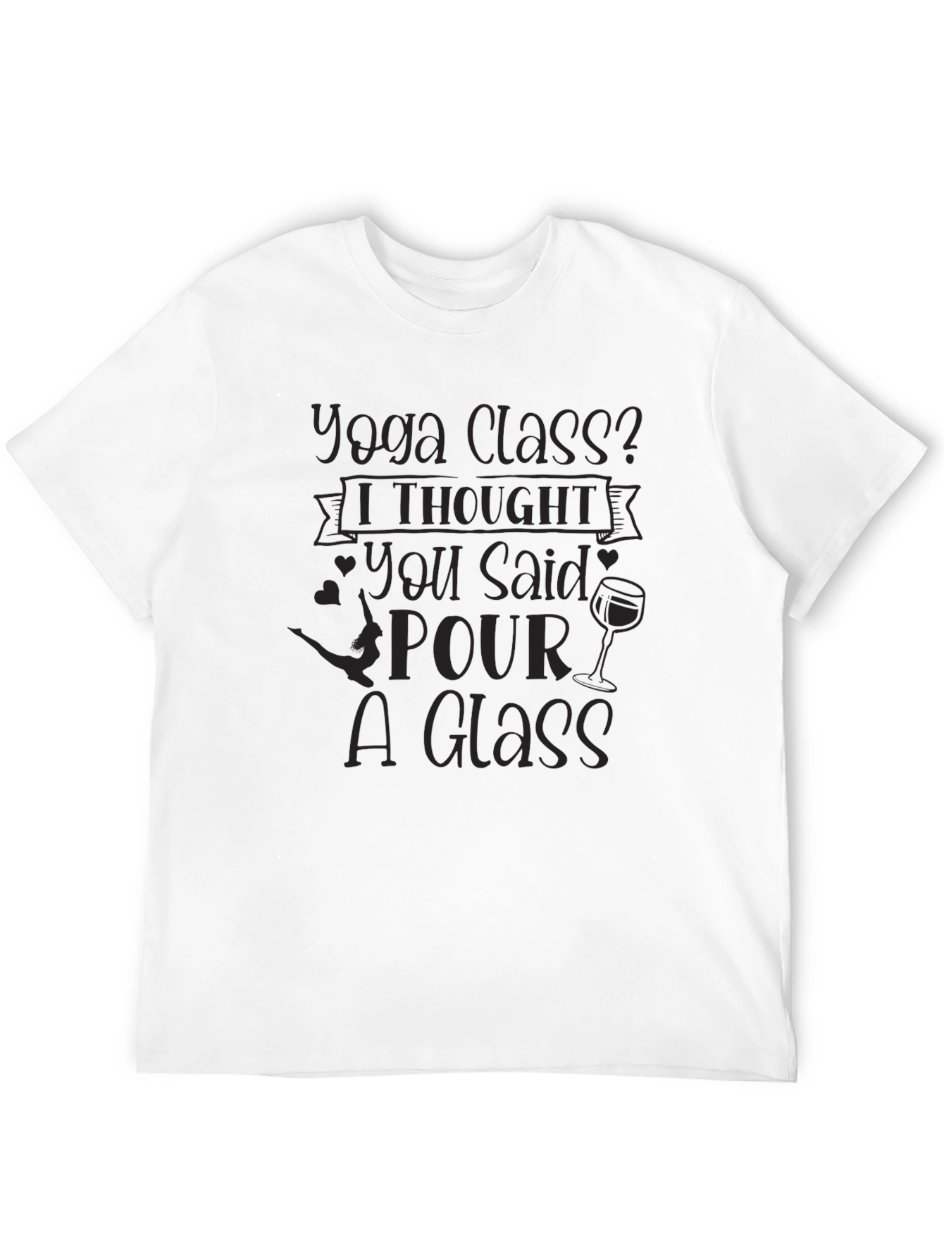 Yoga Class? Pour a Glass Tee