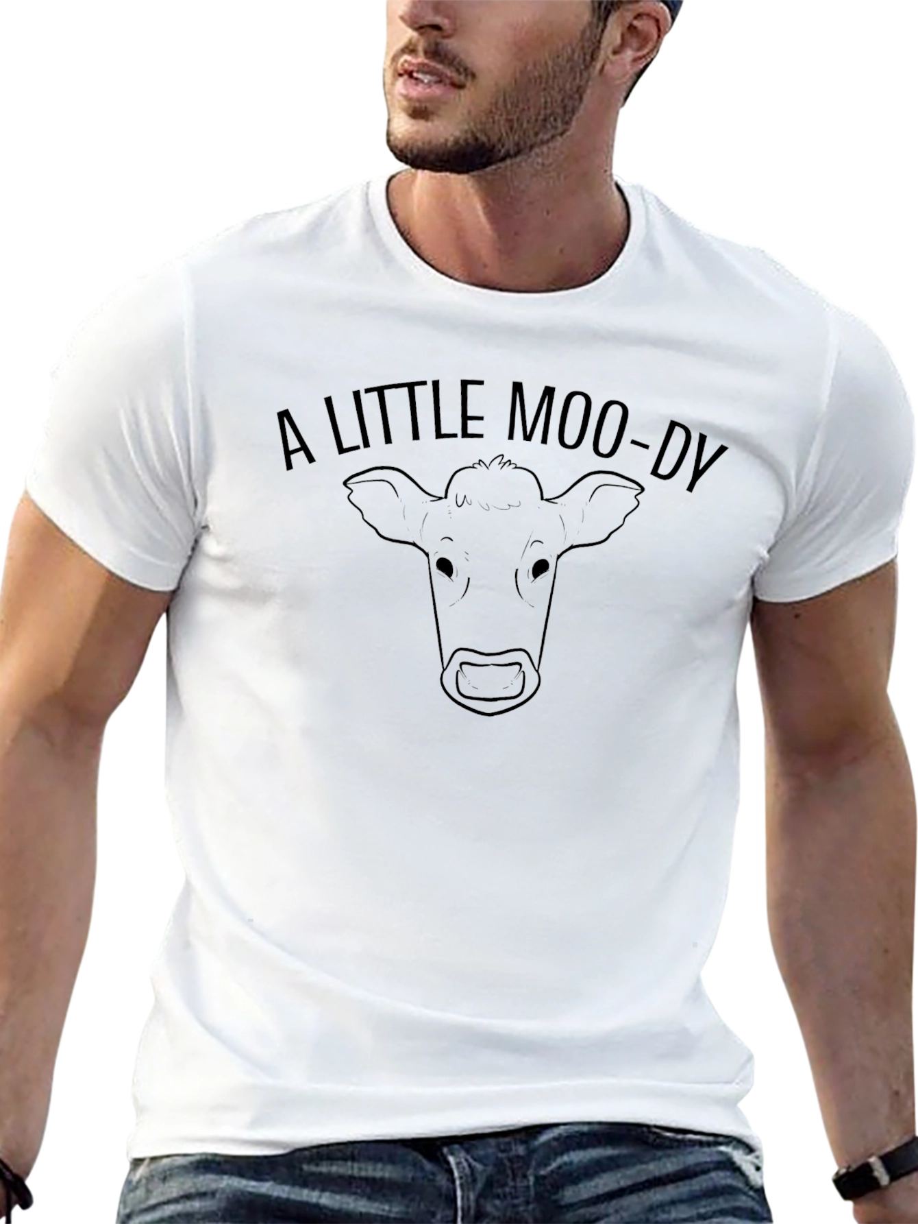 A Little Moo-dy T-Shirt