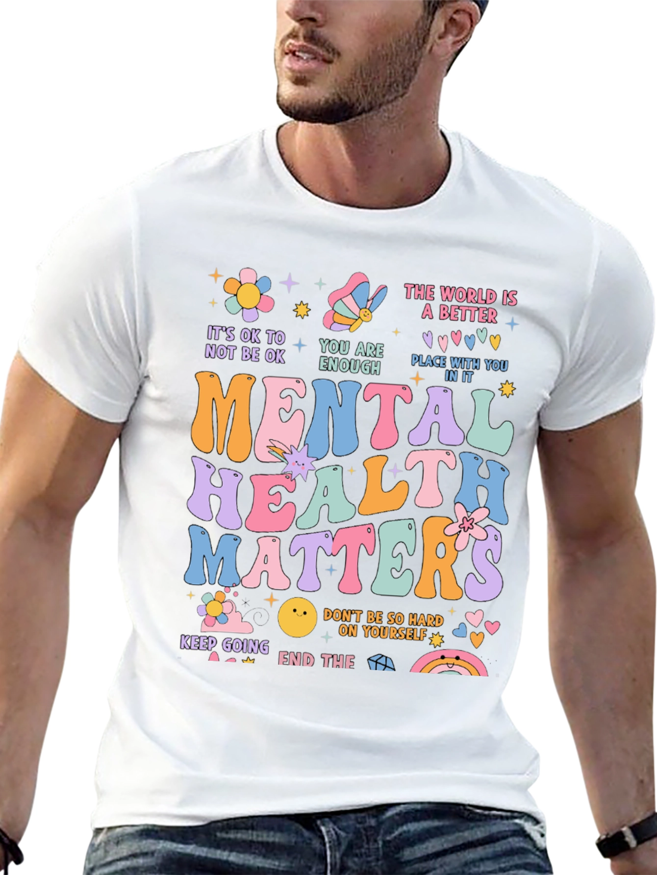 Mental Health Matters Graphic T-Shirt