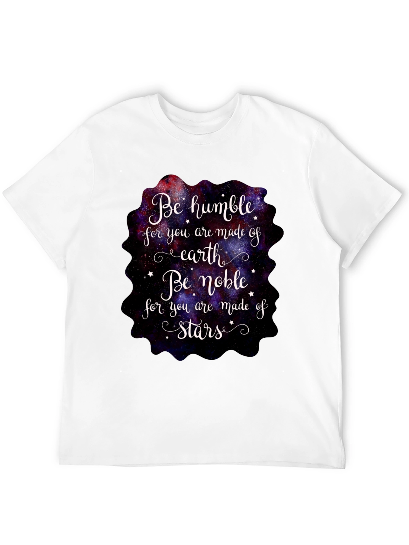 Humility & Nobility Galaxy Graphic T-Shirt