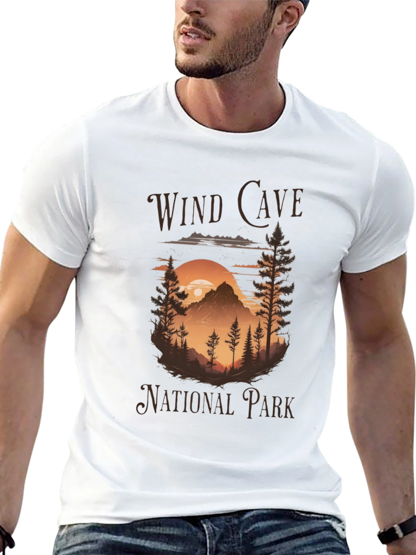 Wind Cave National Park Graphic T-Shirt