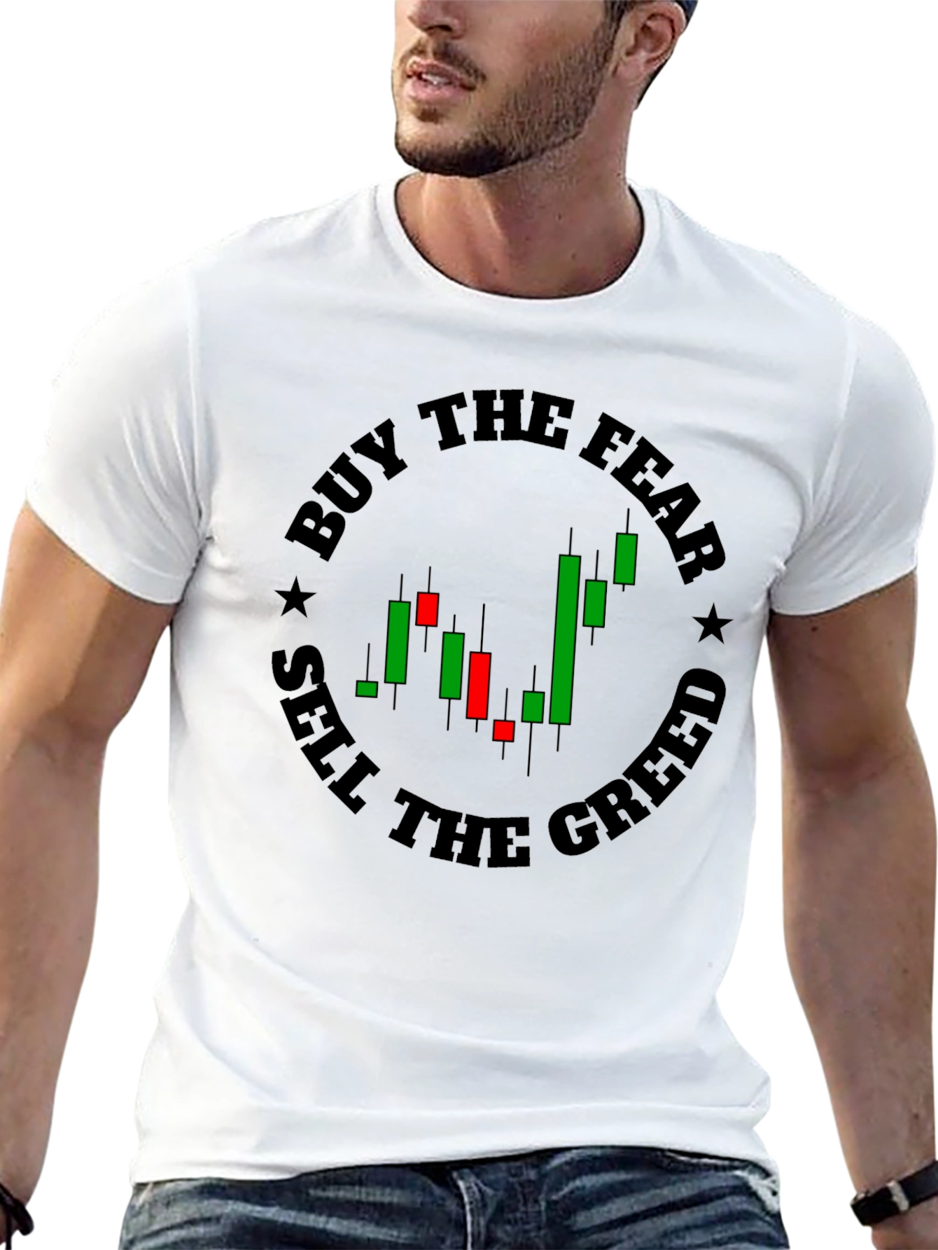 Buy the Fear Sell the Greed Tee