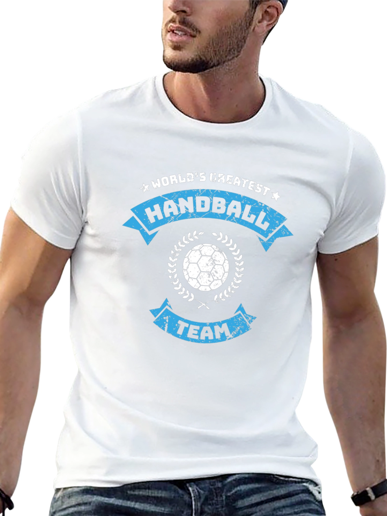 Worlds Greatest Handball Team Graphic T-Shirt