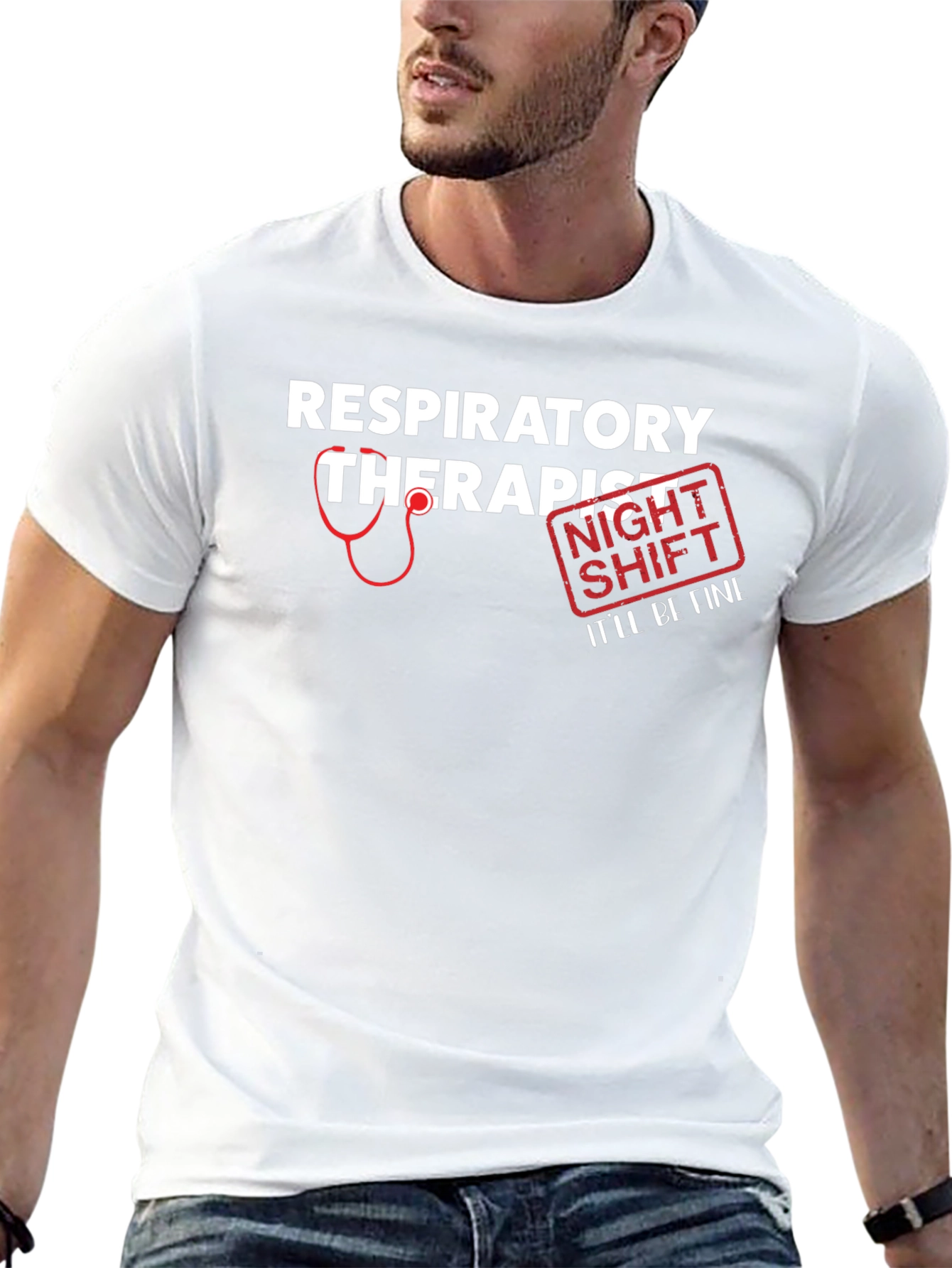 Respiratory Therapist Night Shift Graphic Tee