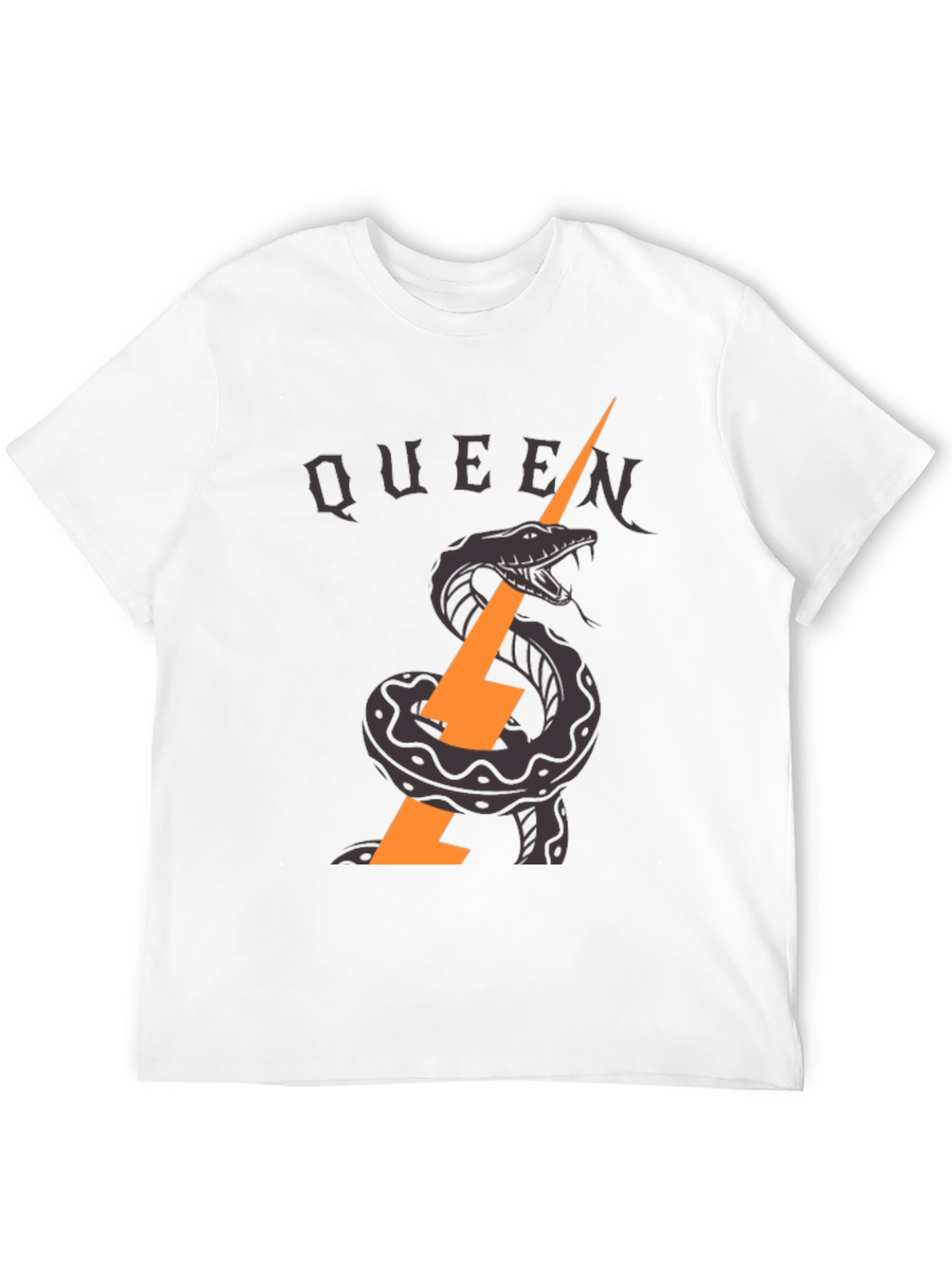 Queen Snake Bolt Tee - Rock Band Graphic T-Shirt