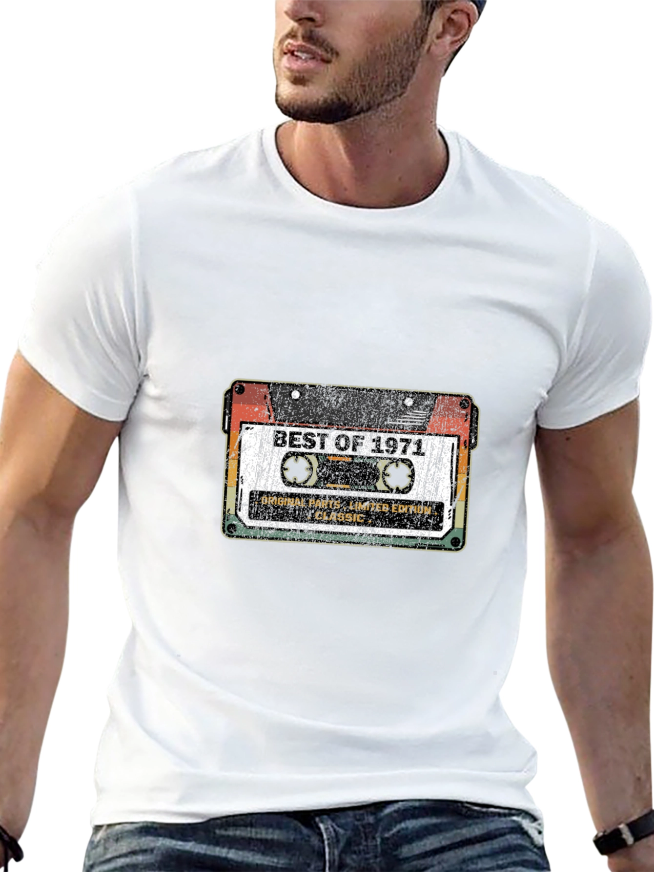 Best of 1971 Cassette Tape Graphic Tee