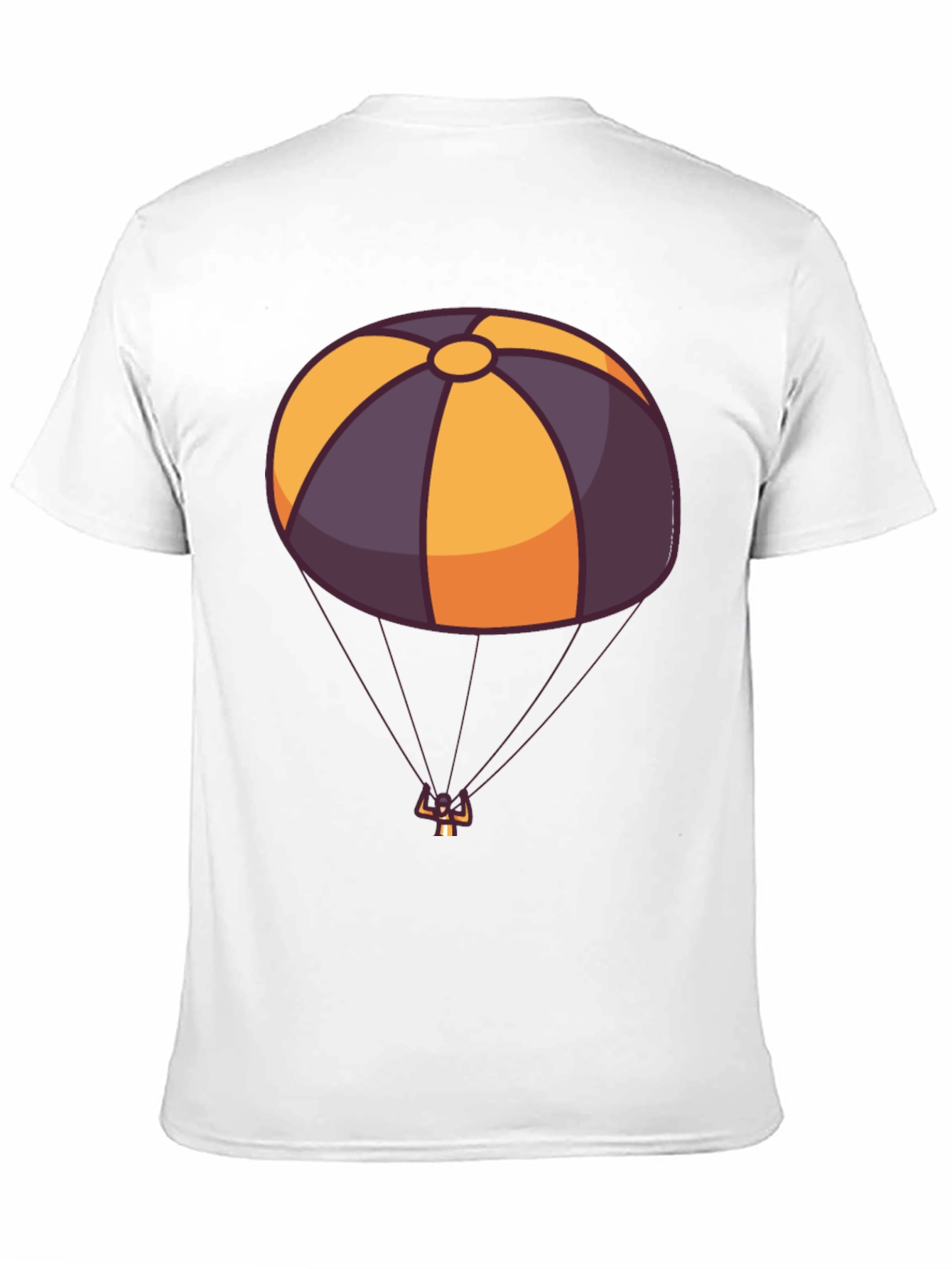 Parachute Graphic Tee - Fun Novelty Design