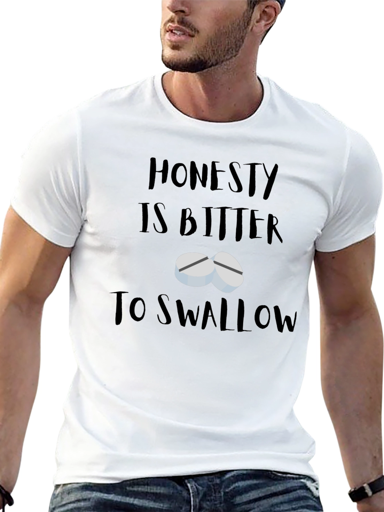 Honesty is Bitter T-Shirt - Funny Graphic Tee