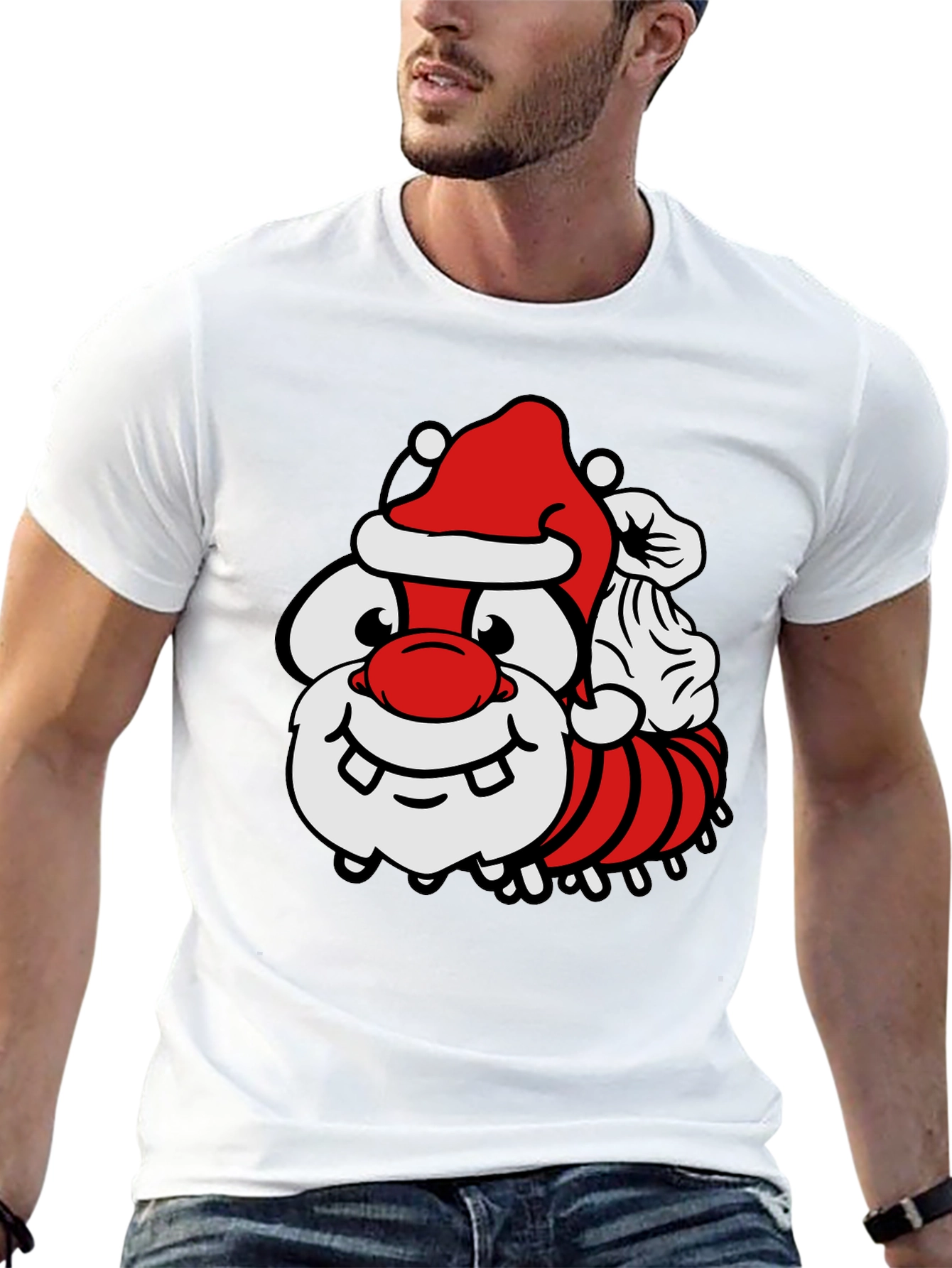 Festive Caterpillar Graphic Tee