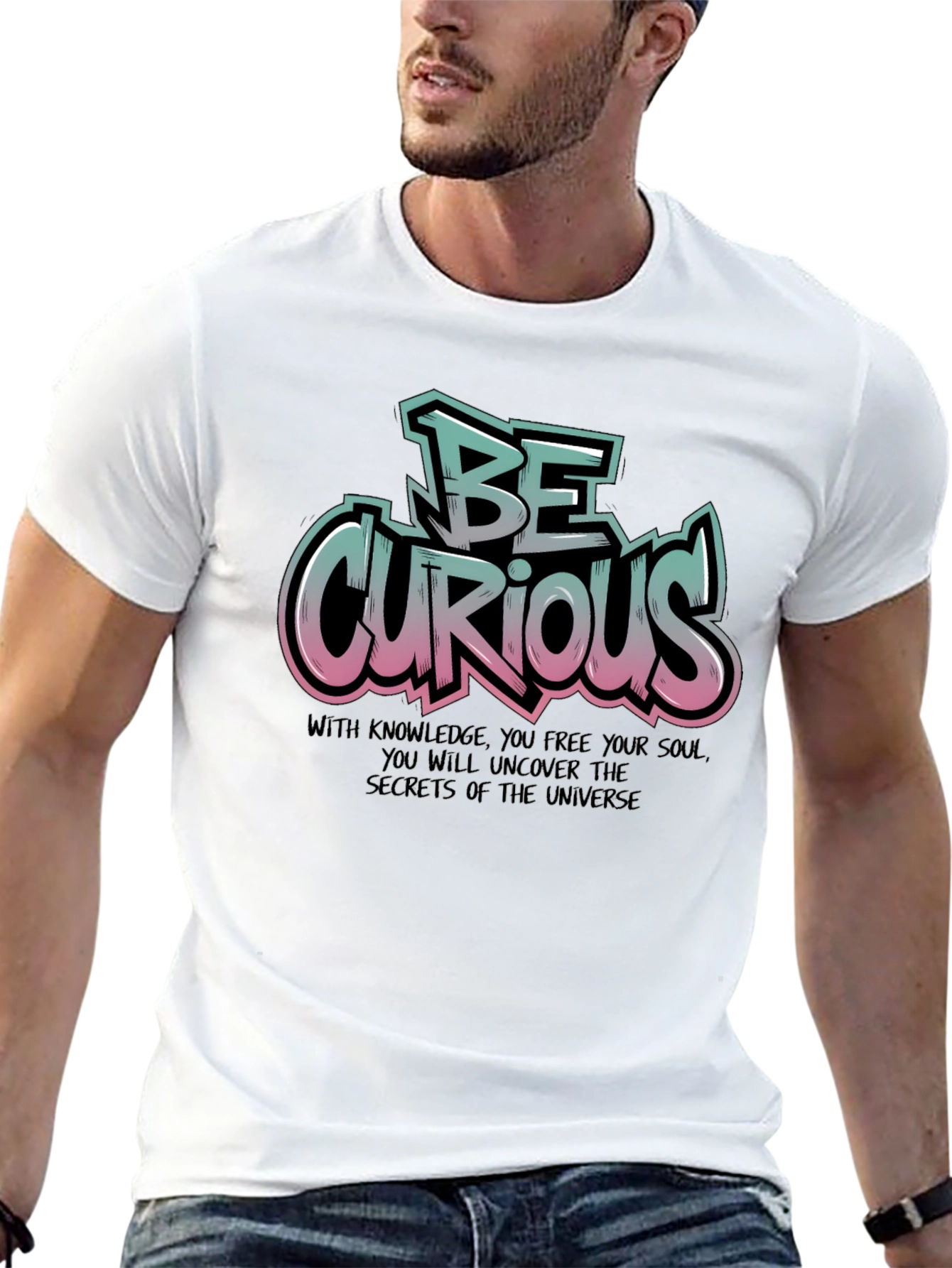 Be Curious Graphic T-Shirt