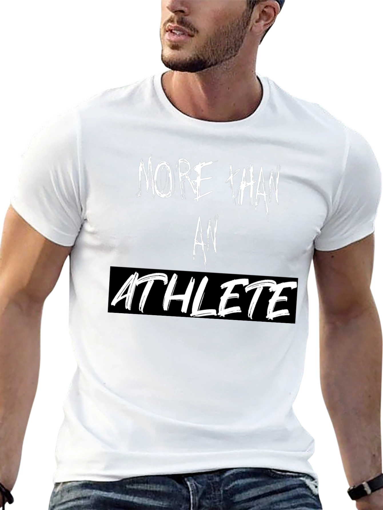 More Than An Athlete Black T-Shirt
