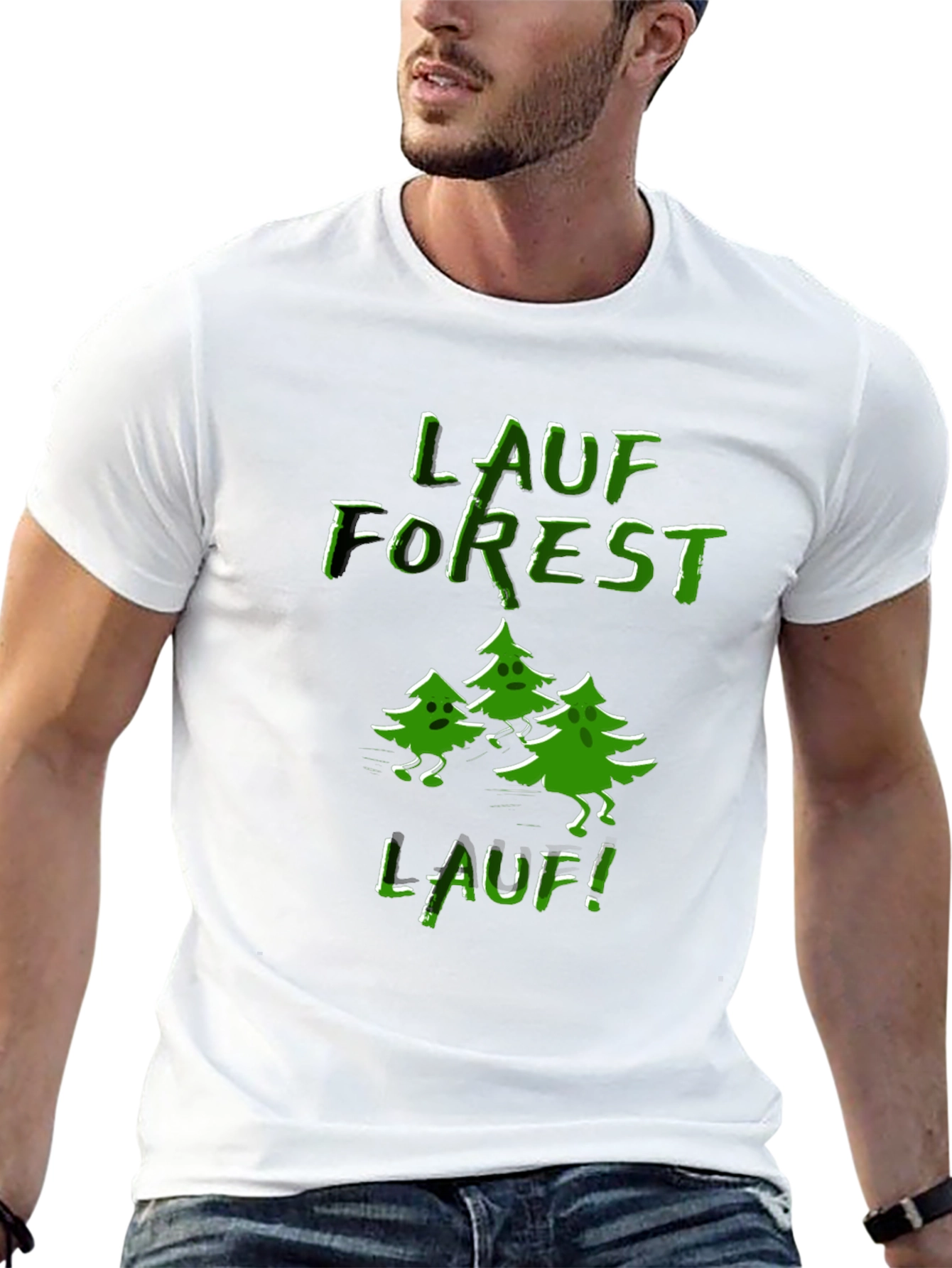 Lauf Forest T-Shirt - Running Trees Tee