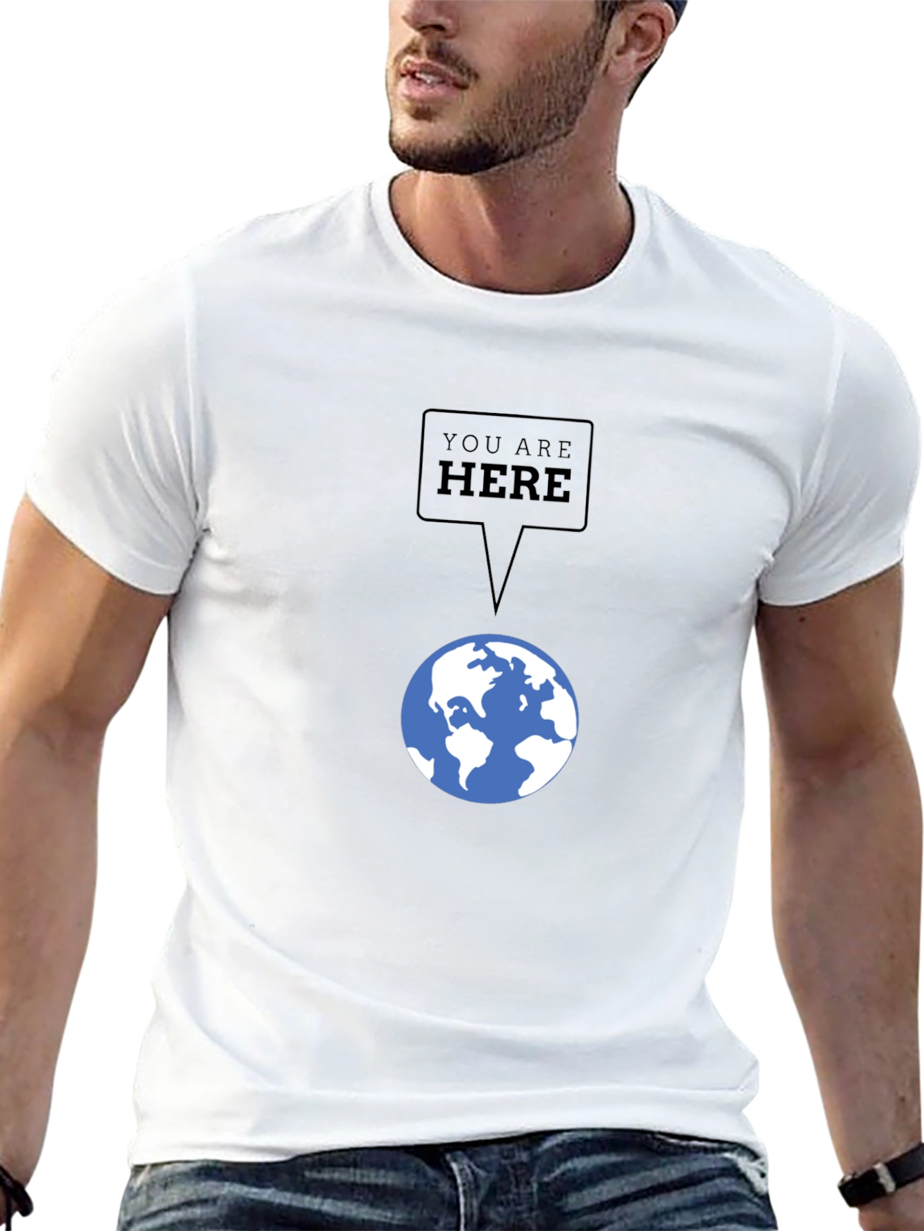 You Are Here Earth T-Shirt