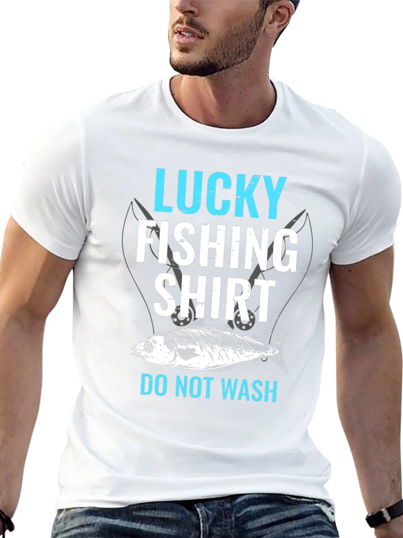 Lucky Fishing Shirt - Mens Tee