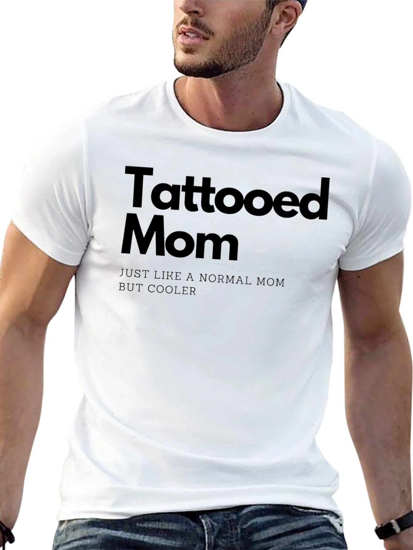 Tattooed Mom - Black T-Shirt