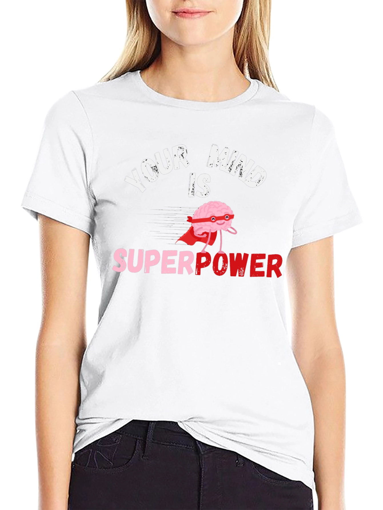 Your Mind is Superpower T-Shirt - Black