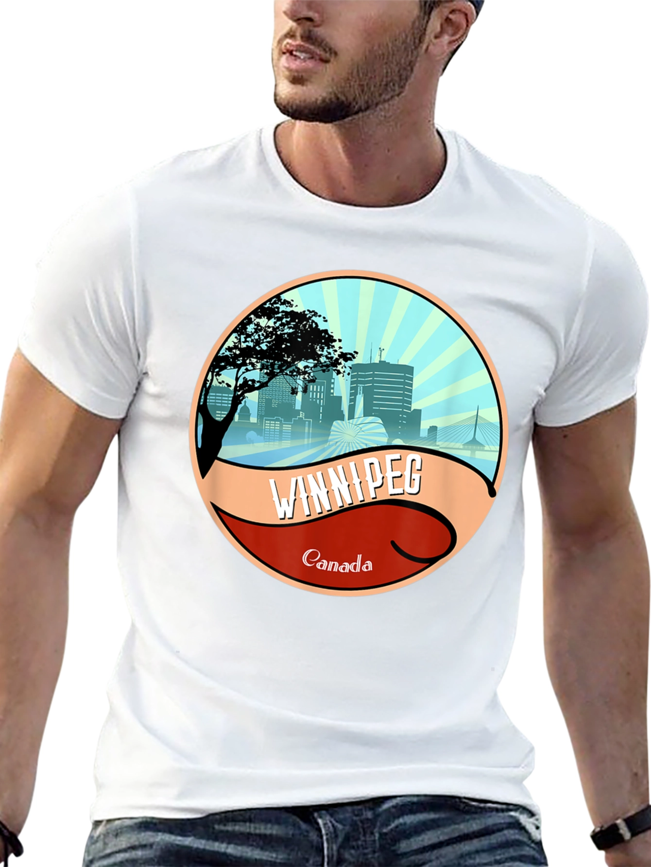 Winnipeg Canada Graphic T-Shirt